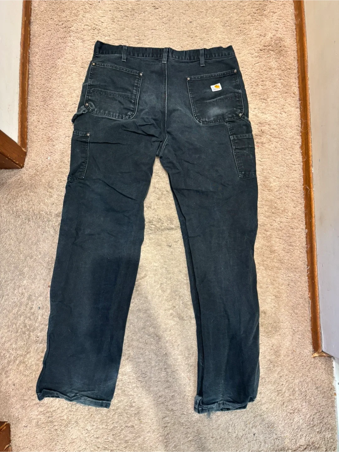 Carhartt Carpenters pants 38x34 good condition image indicator(4)