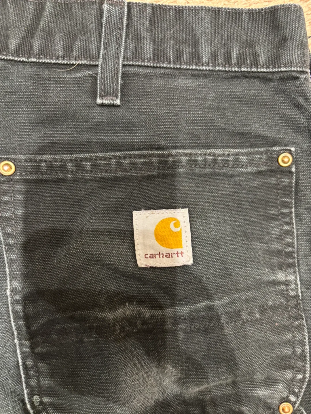 Carhartt Carpenters pants 38x34 good condition image indicator(3)