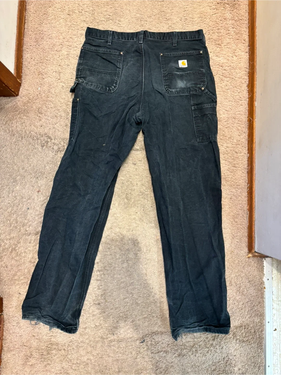 Carhartt Carpenters pants 38x34 good condition image indicator(8)