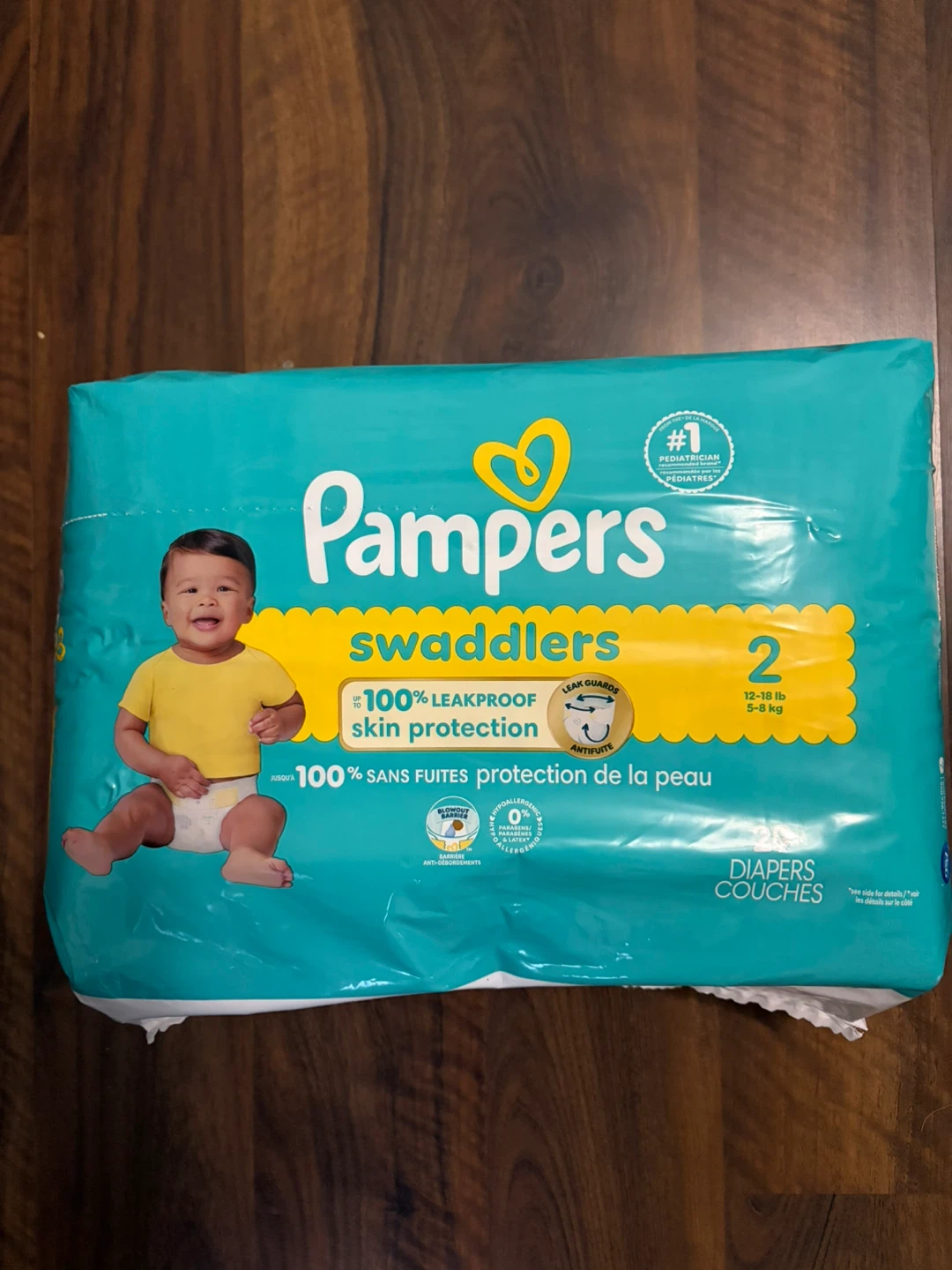 Size 2 Pampers - 29ct
