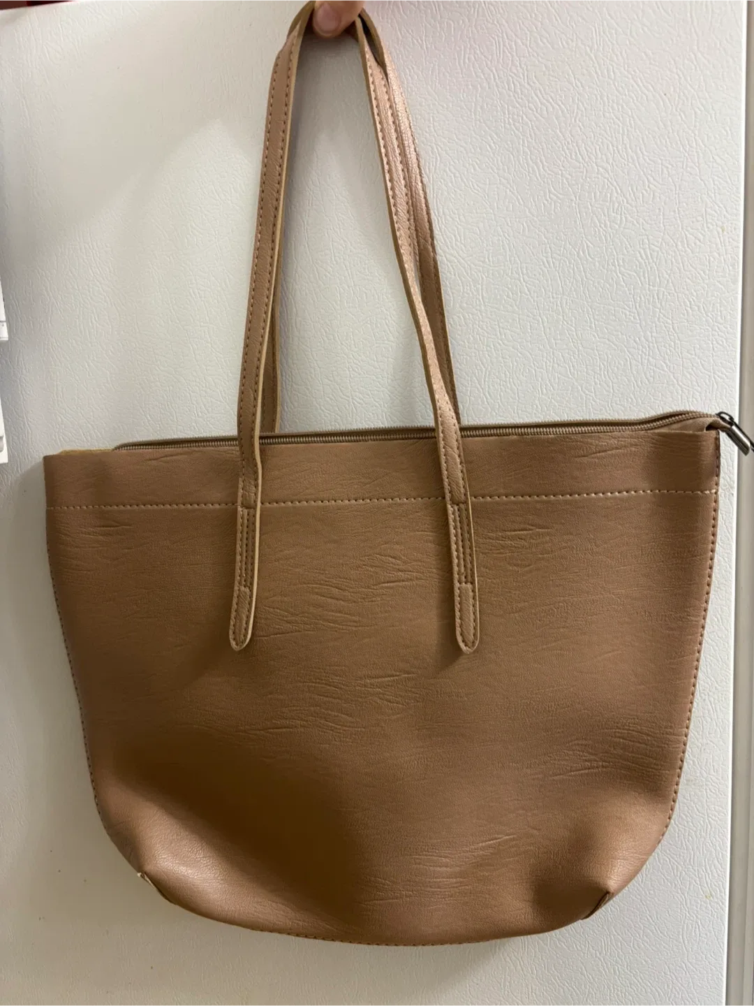 Tan Tote Bag