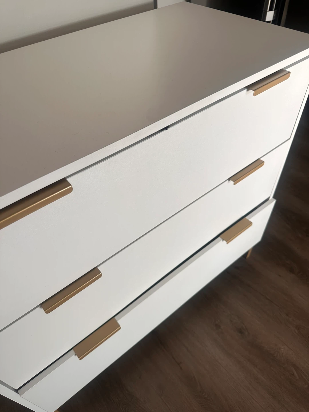 3-Drawer Dresser with Gold Accents - photo 3