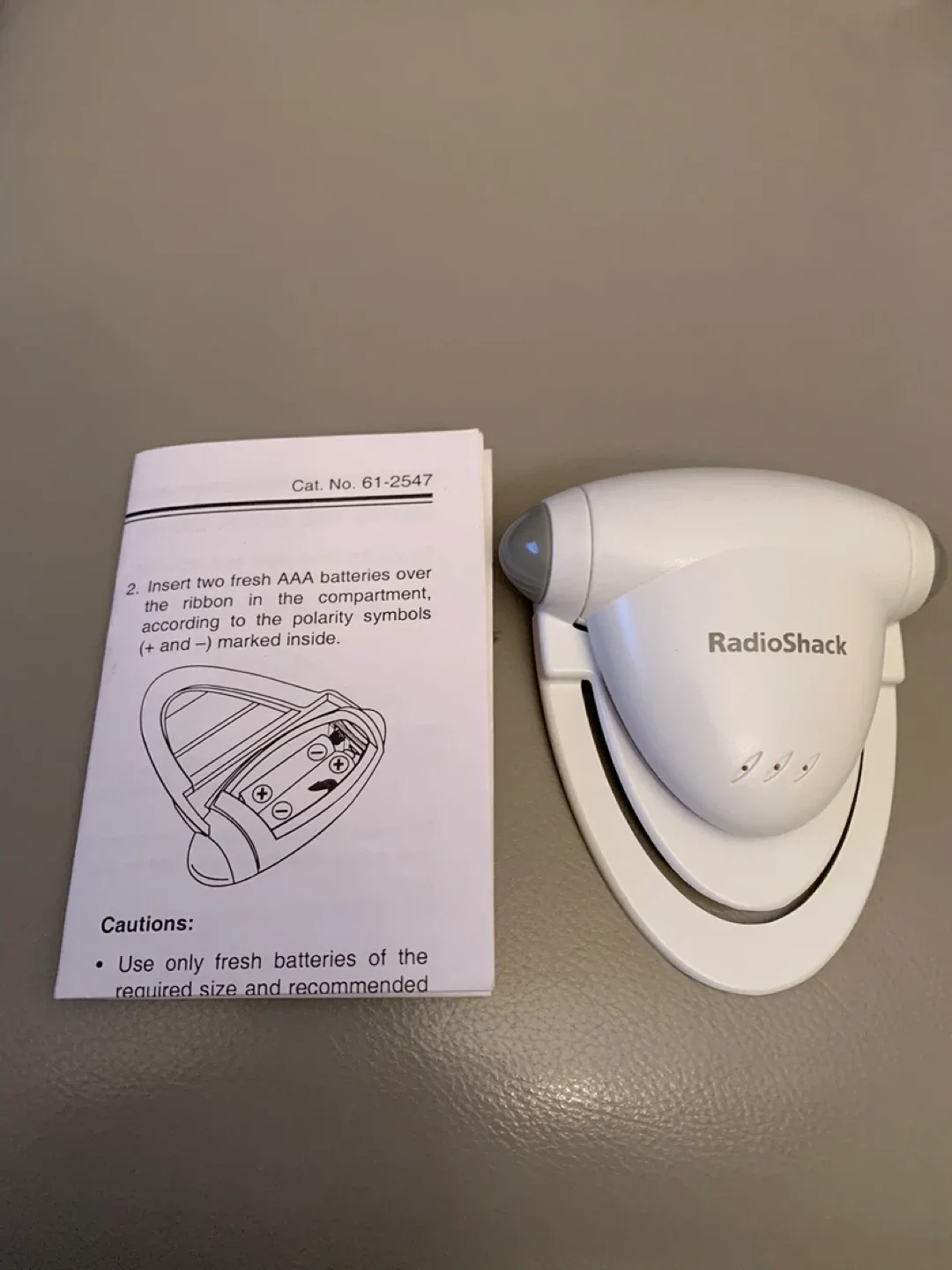 RadioShack Book Light - Cat No. 61-2547 image indicator(2)