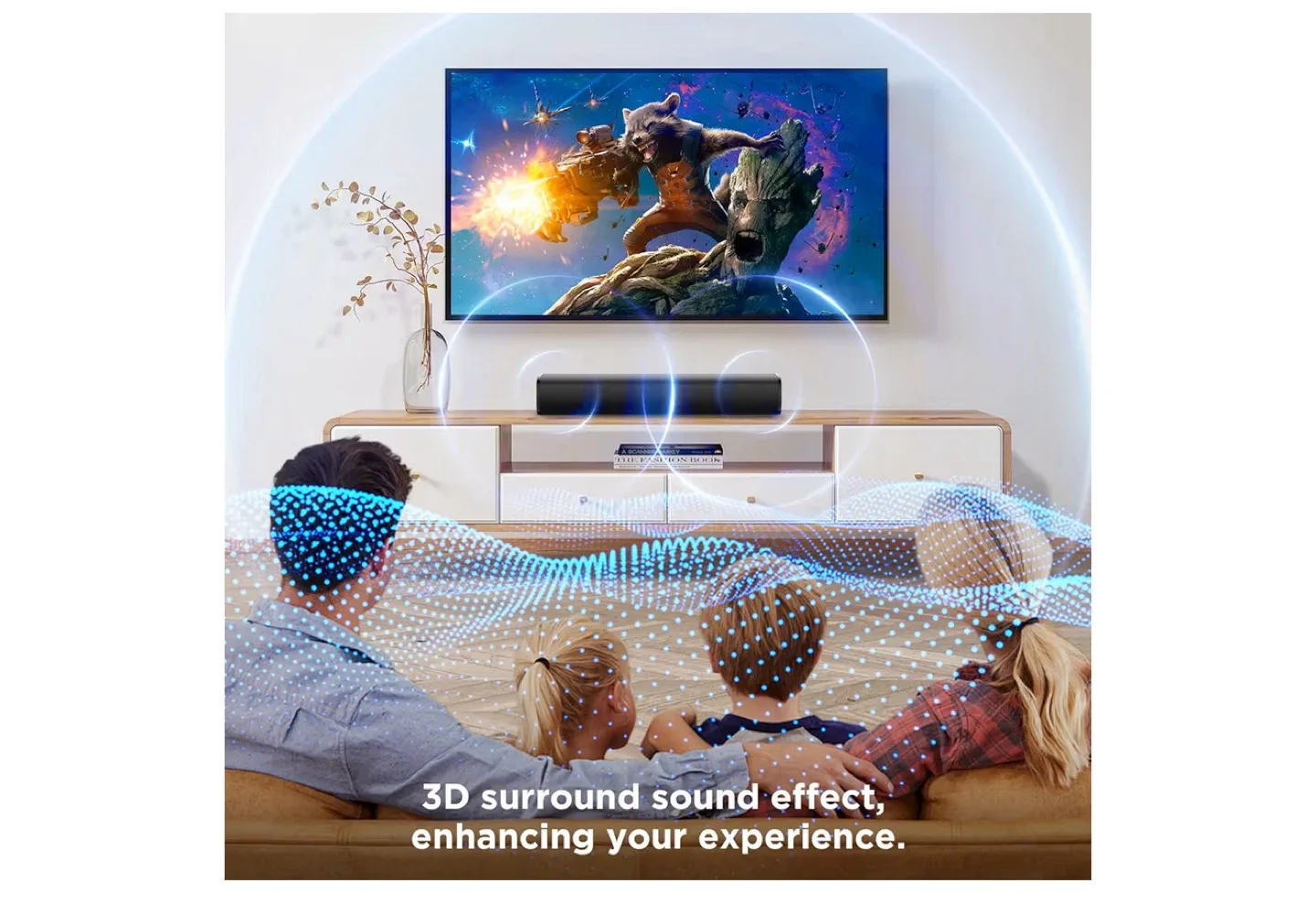 50W High-Quality Stereo Soundbar image indicator(4)