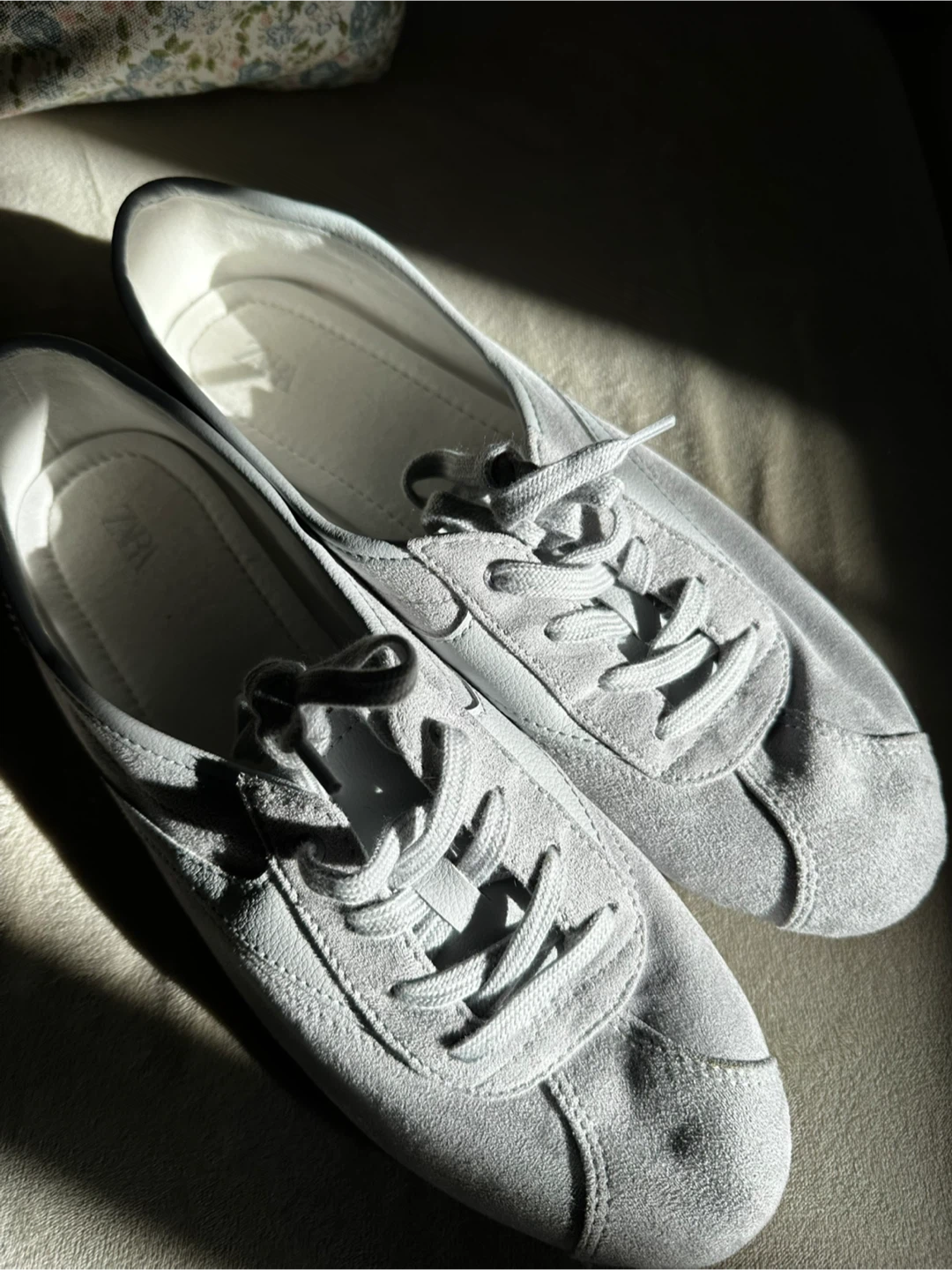 Zara Baby Blue Sneakers