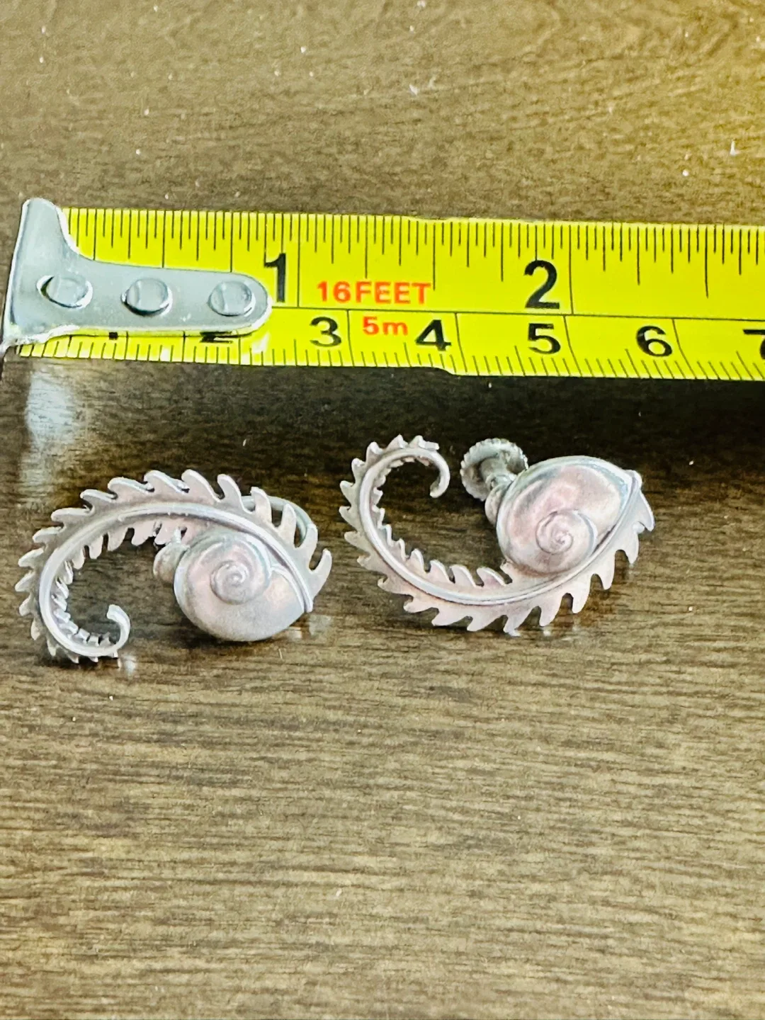 *OBO* Georg Jensen Sterling Silver Clip Back Earrings image indicator(5)