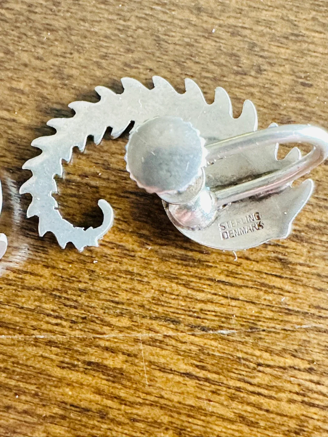 *OBO* Georg Jensen Sterling Silver Clip Back Earrings image indicator(3)