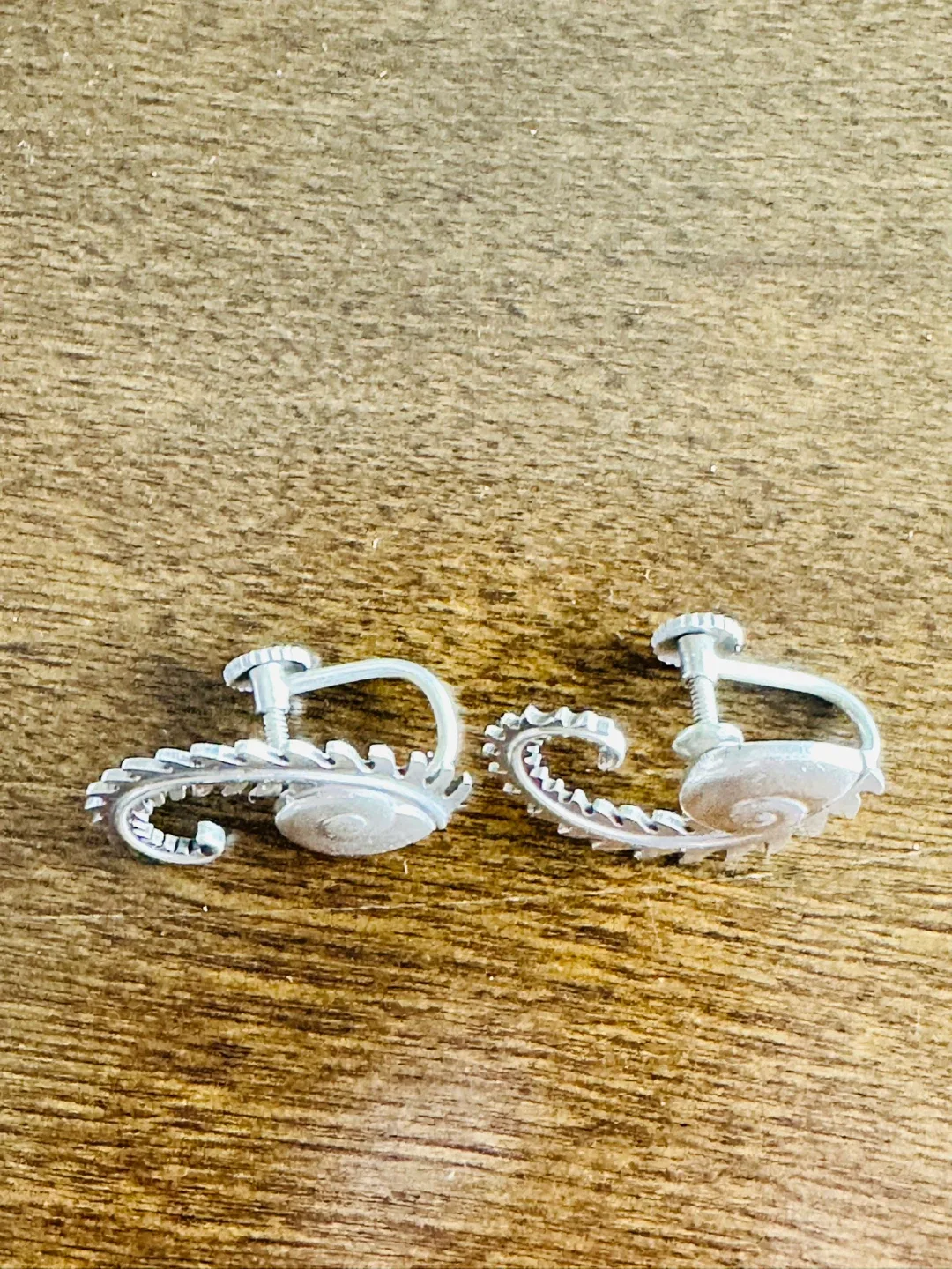 *OBO* Georg Jensen Sterling Silver Clip Back Earrings image indicator(4)
