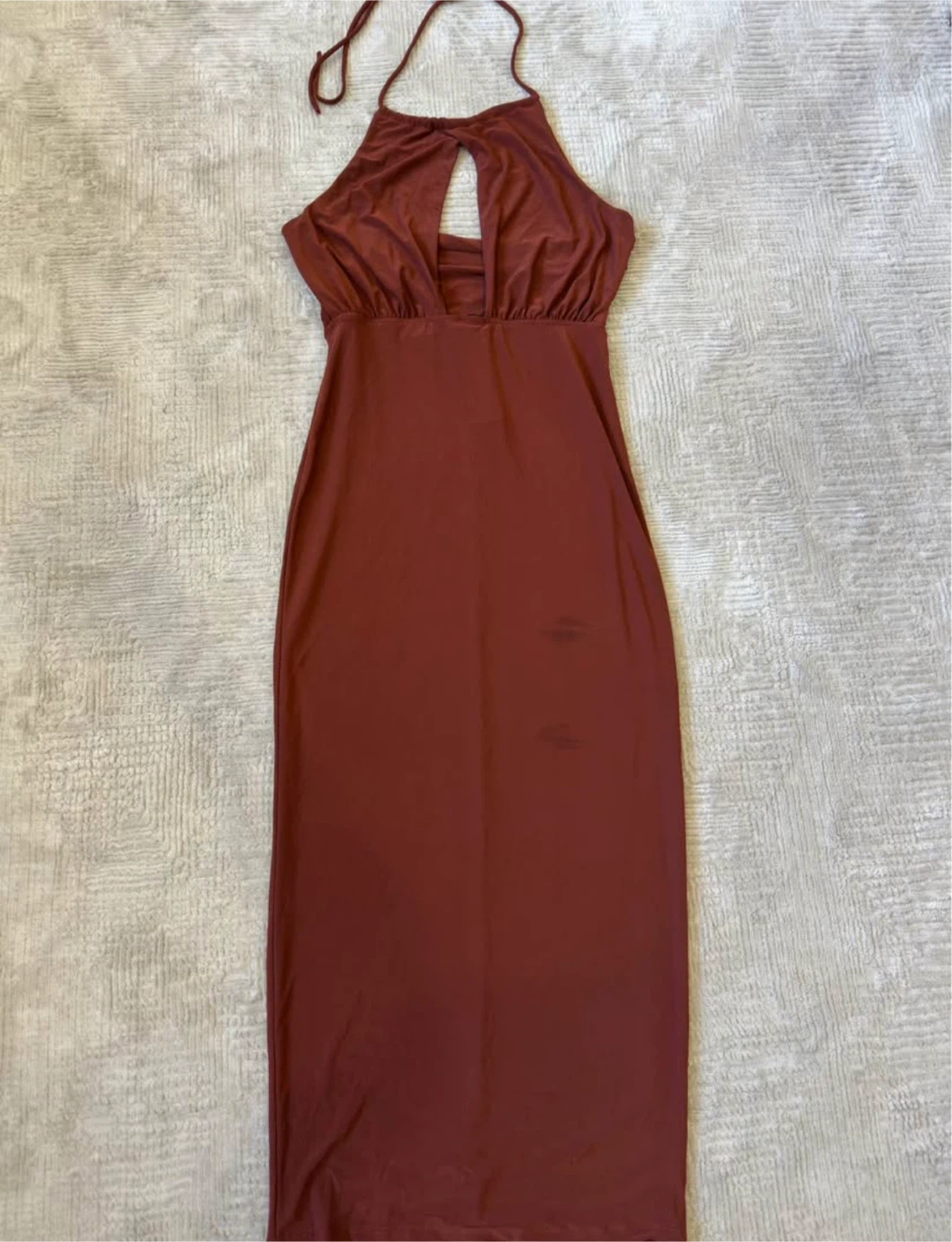 New Fashion Nova Halter Maxi Dress