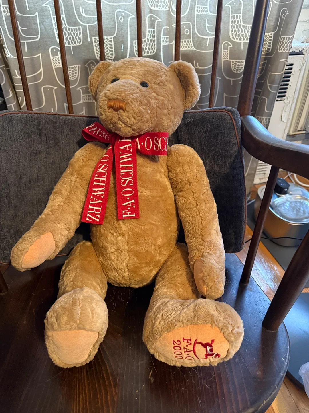 F.A.O Schwartz Year 2000 Teddy Bear