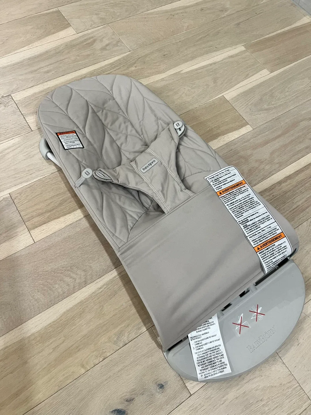 BabyBjörn Bouncer Bliss - Sand Gray image indicator(2)