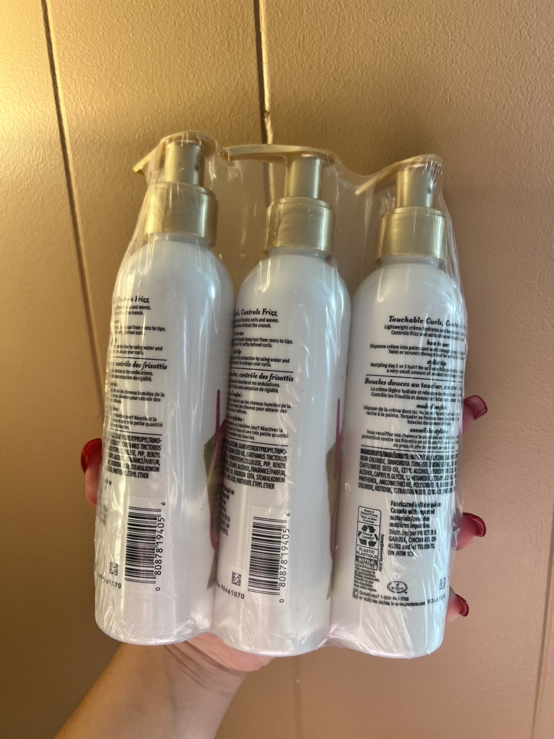 Pantene Curl Hydrating Crème 3-Pack - New! - photo 2