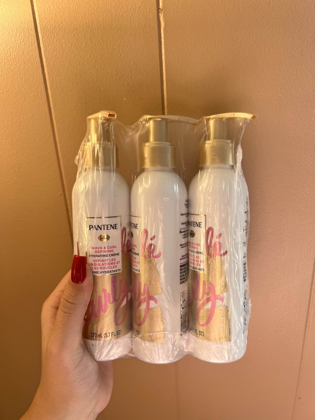 Pantene Curl Hydrating Crème 3-Pack - New!