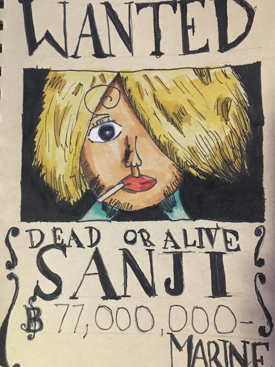 Wanted Posters From The Anime One piece image indicator(6)