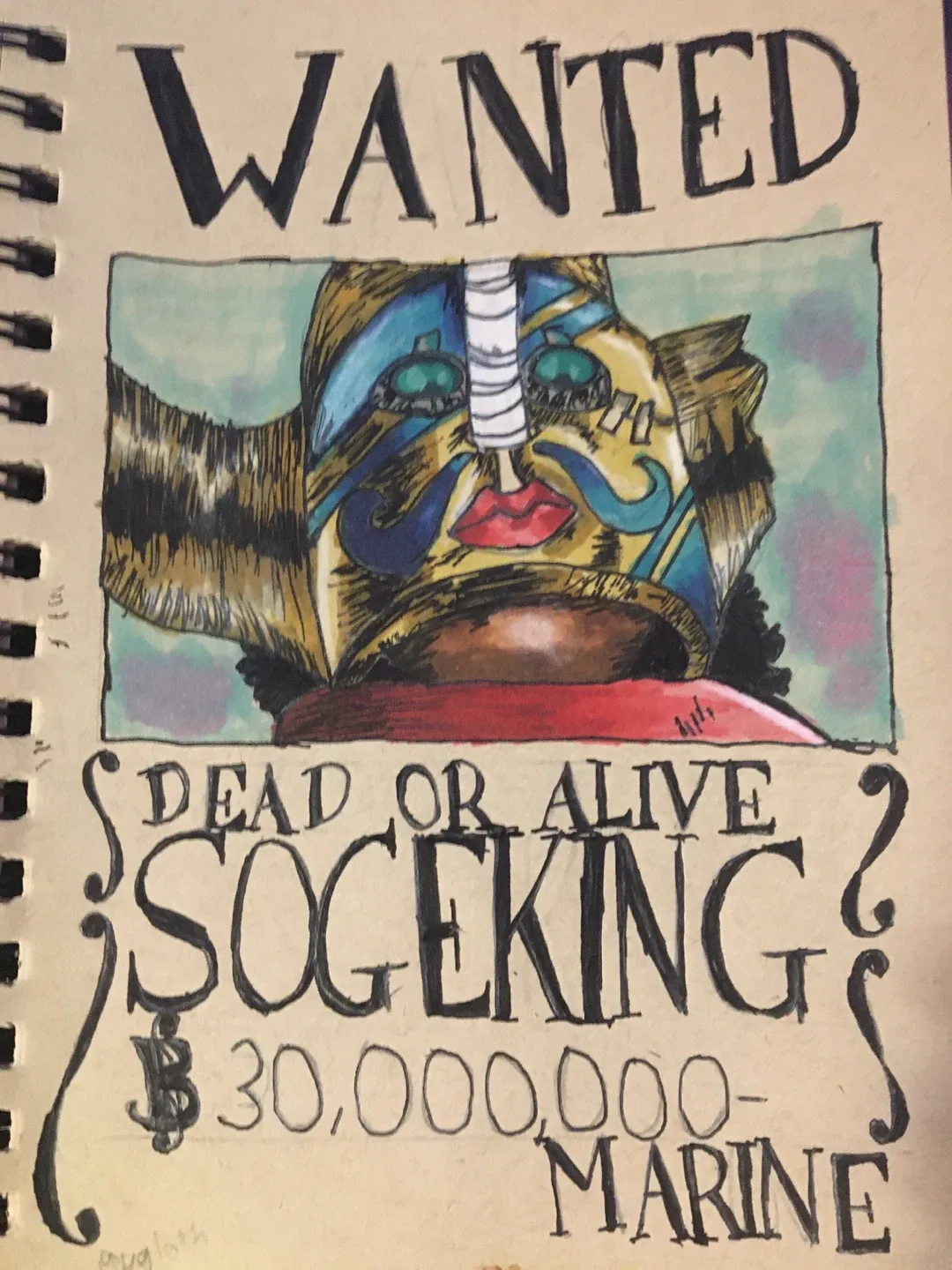 Wanted Posters From The Anime One piece image indicator(3)