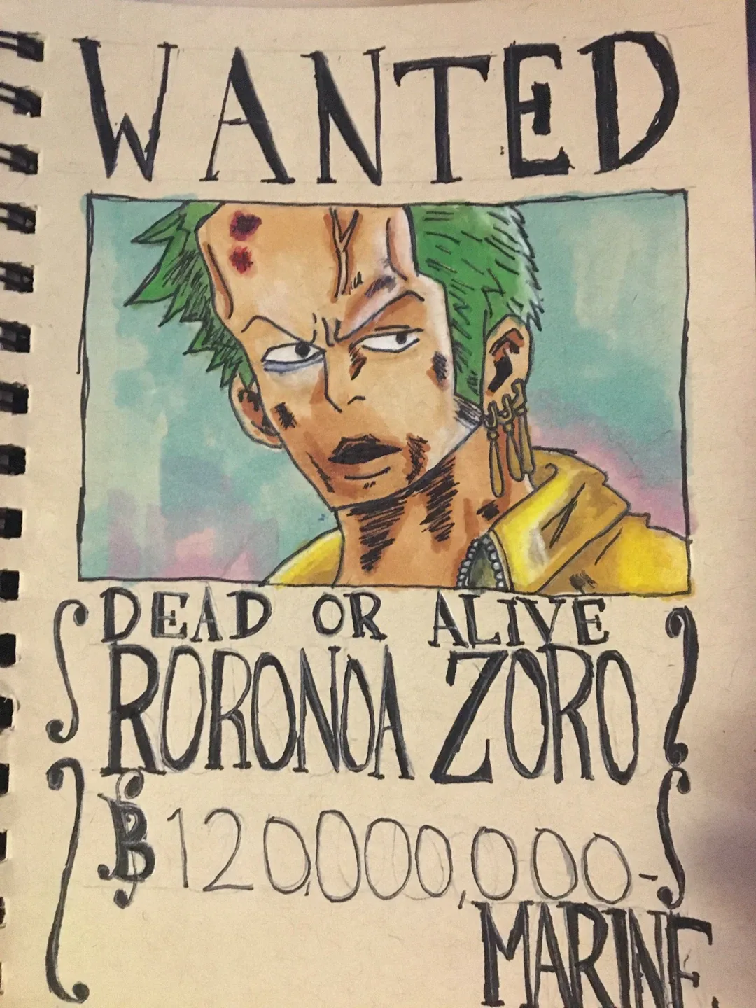 Wanted Posters From The Anime One piece image indicator(8)