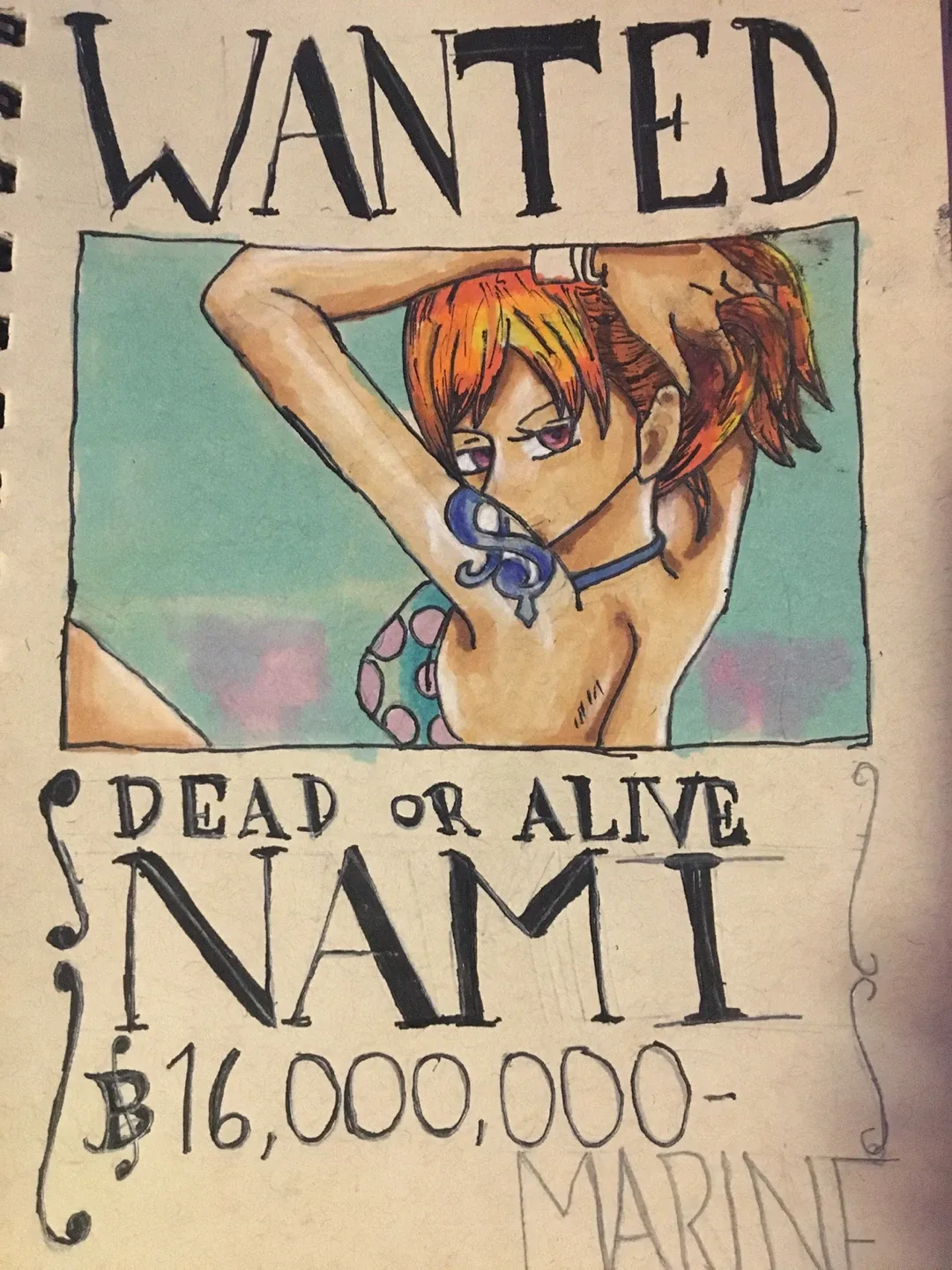 Wanted Posters From The Anime One piece image indicator(7)