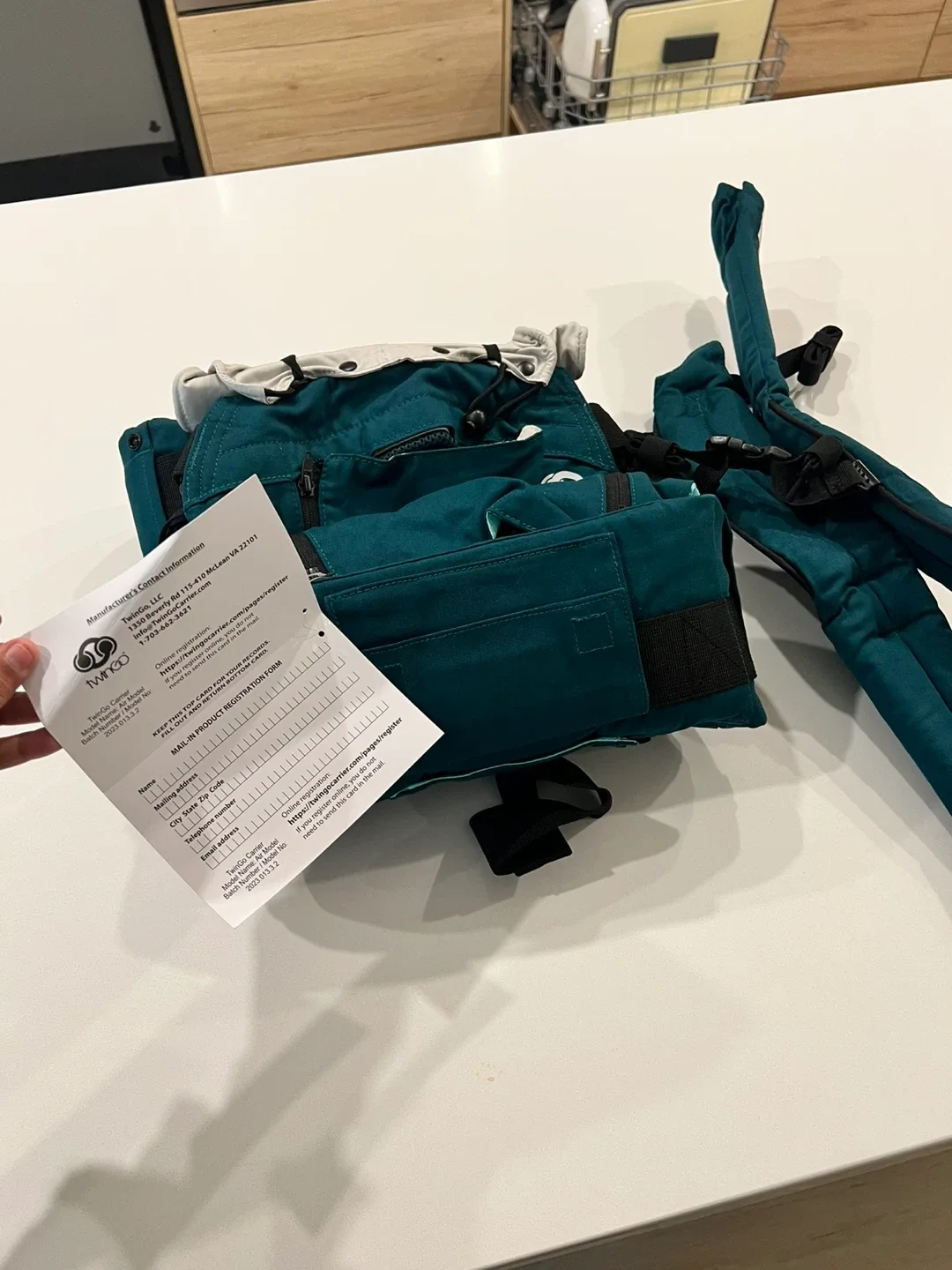 TwinGo Carrier - Air Model - Teal image indicator(3)