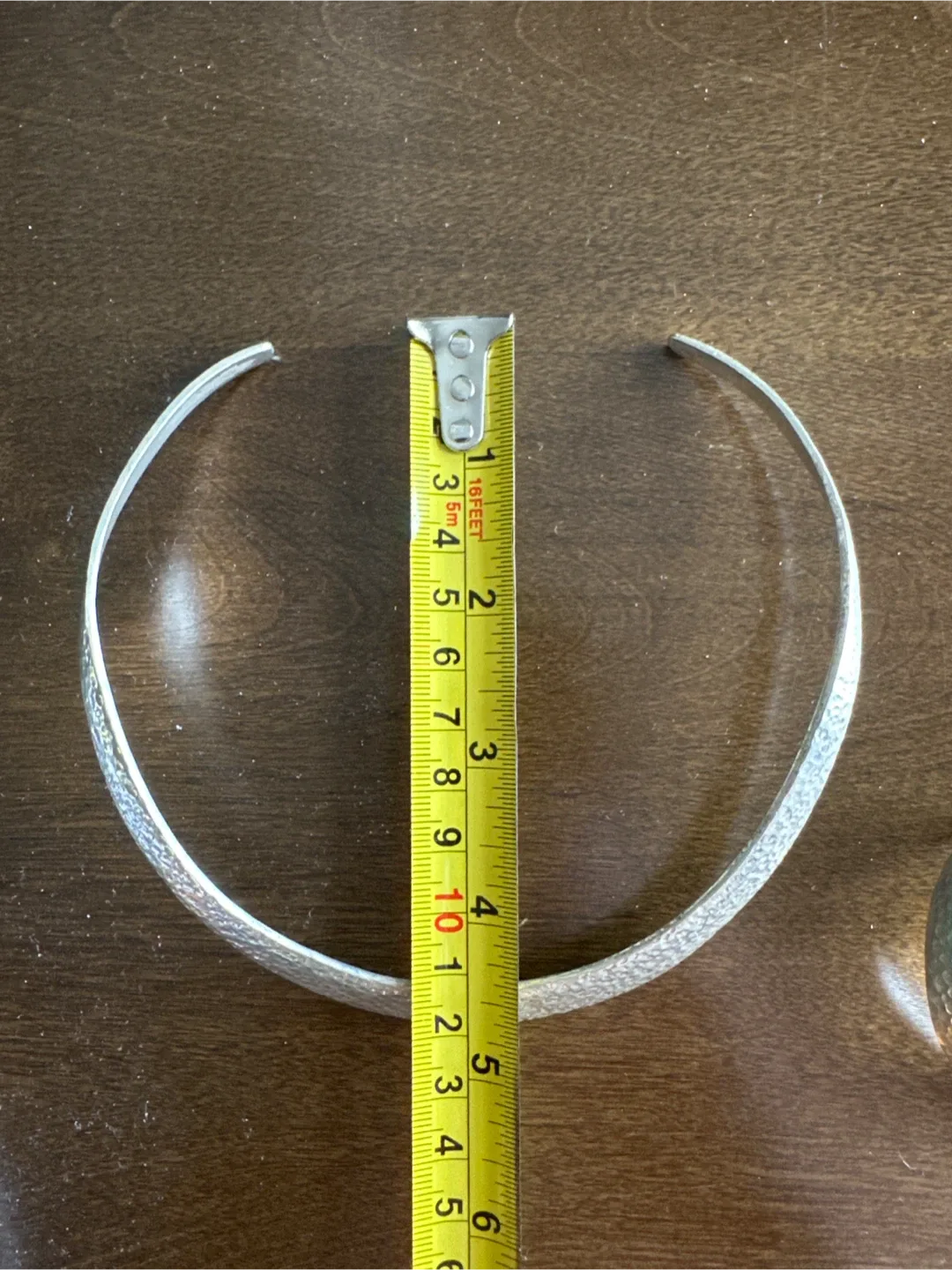 *OBO* Domed 925 Sterling Silver Collar Necklace Set image indicator(5)