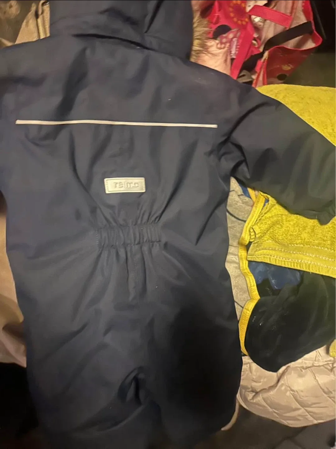 Reima Navy Blue Winter Onesie