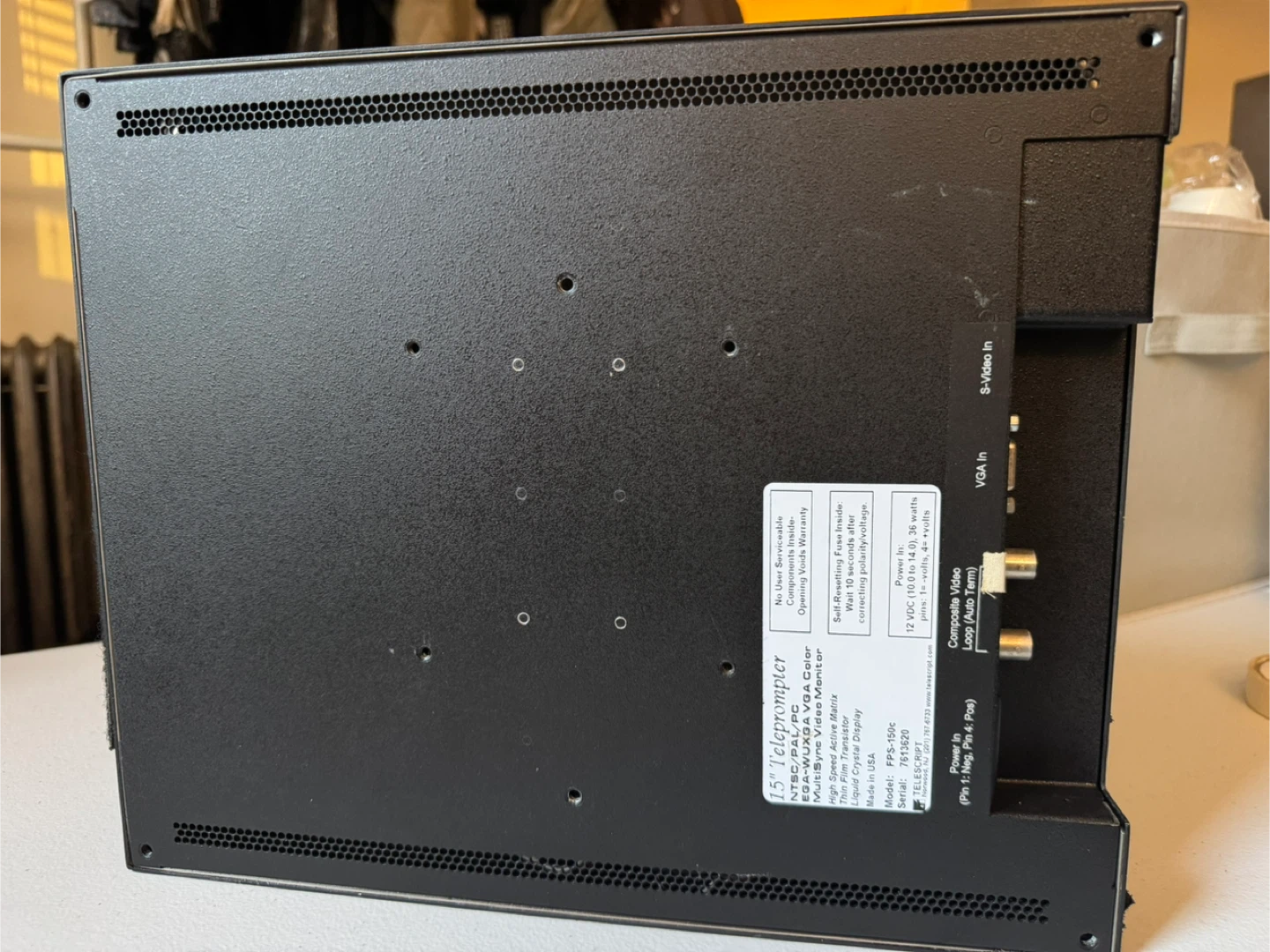 TeleScript 15" Teleprompter Monitor FPS-150c - photo 2