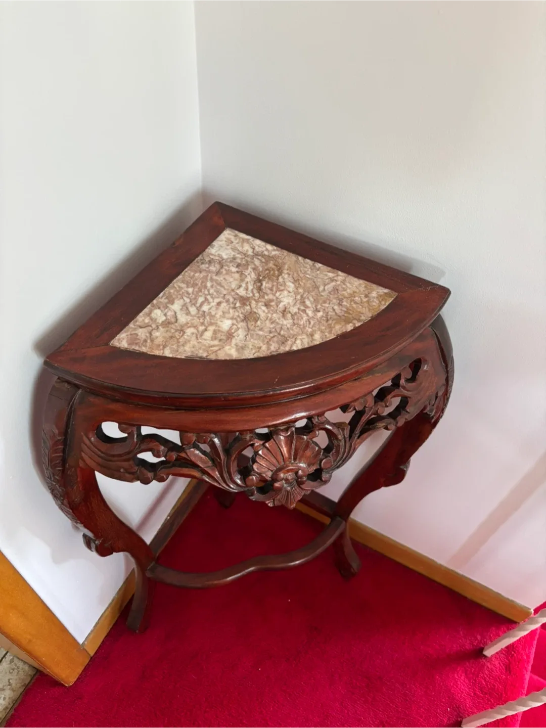 Corner Table - Dark Wood image indicator(2)