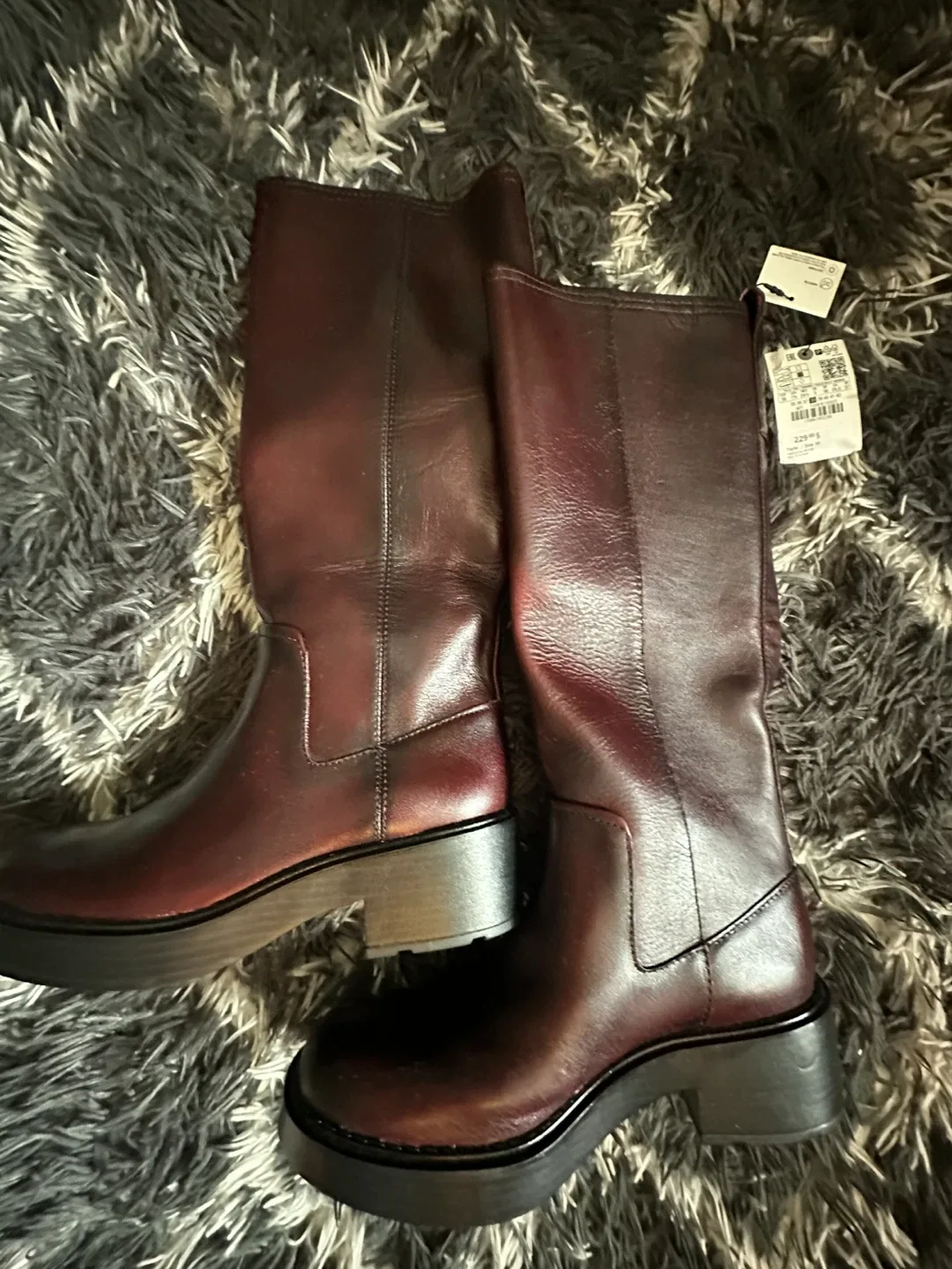 Zara Leather Boots