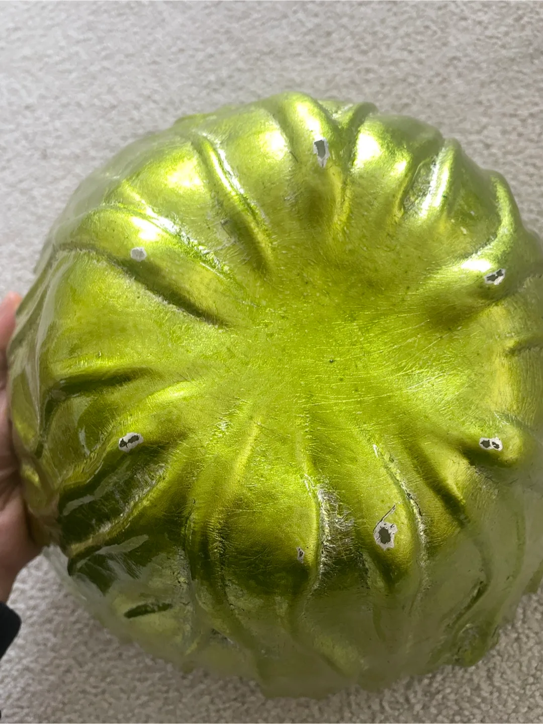 Golden Decorative Glass Bowl image indicator(5)