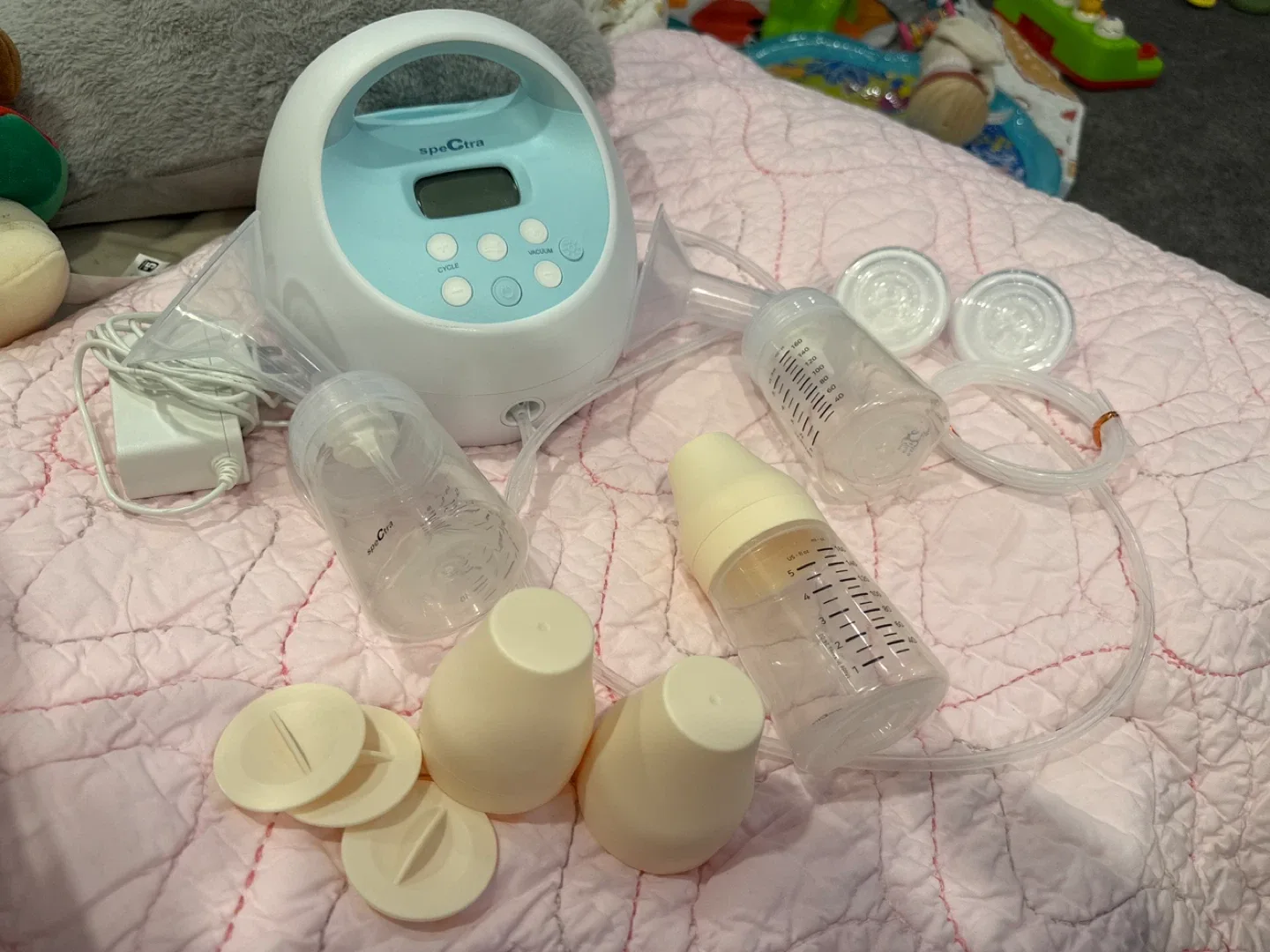 Spectra Breast Pump with  ALL / EXTRA Accessories