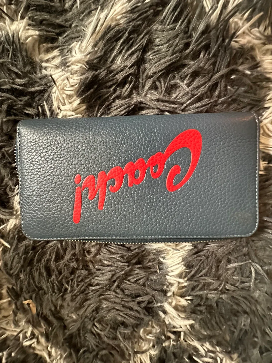 Coach LZA CCH GRPHC Denim Wallet