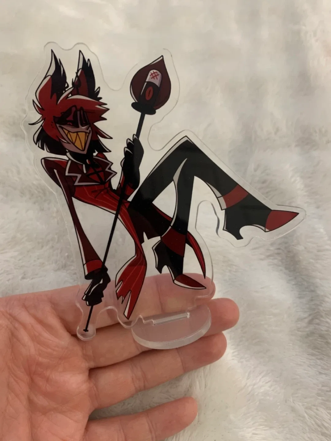 Hazbin Hotel Alastor Acrylic Standee Merch image indicator(2)
