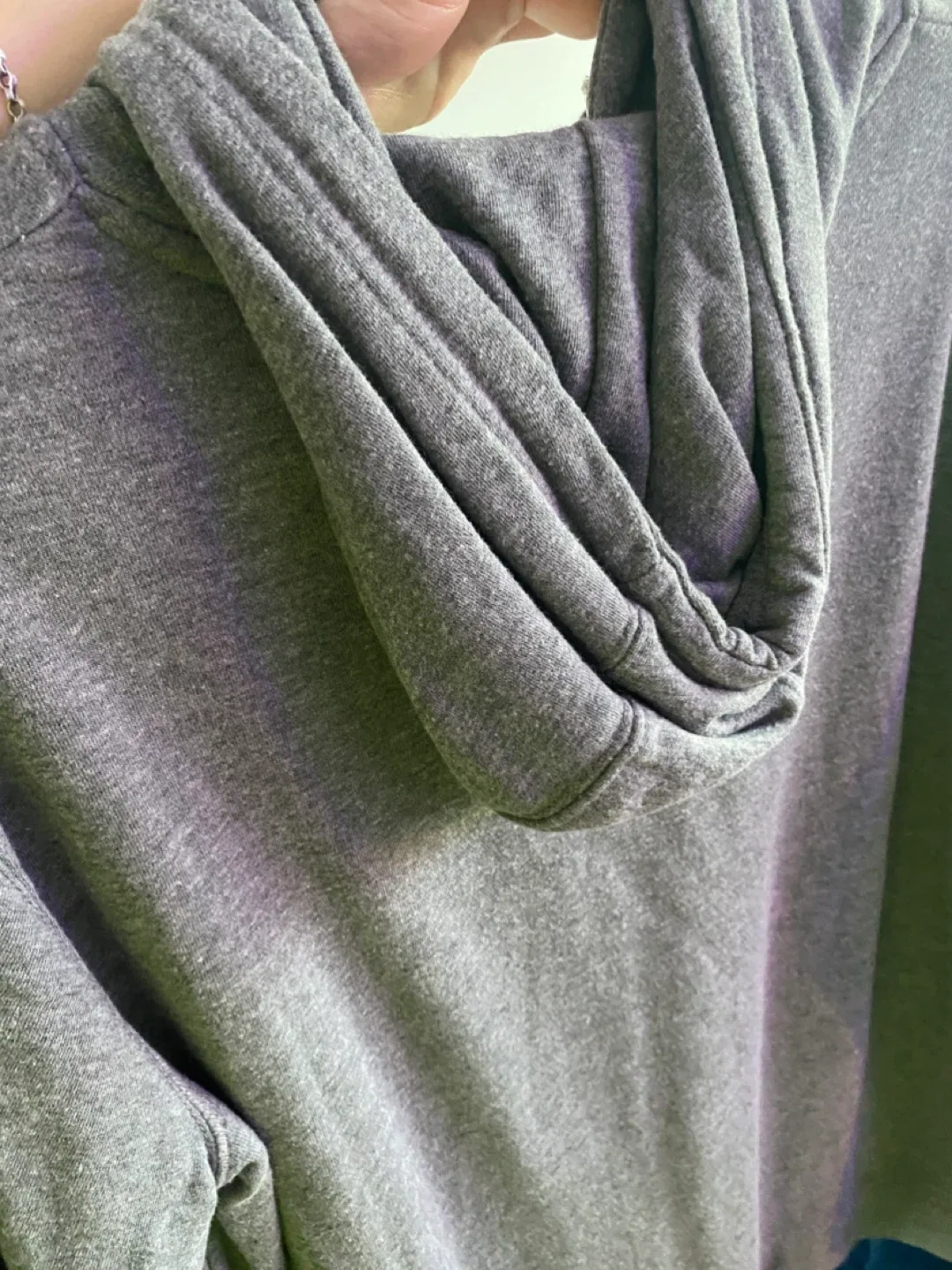 Nike x LAN/SEVEN Grey Hoodie image indicator(3)