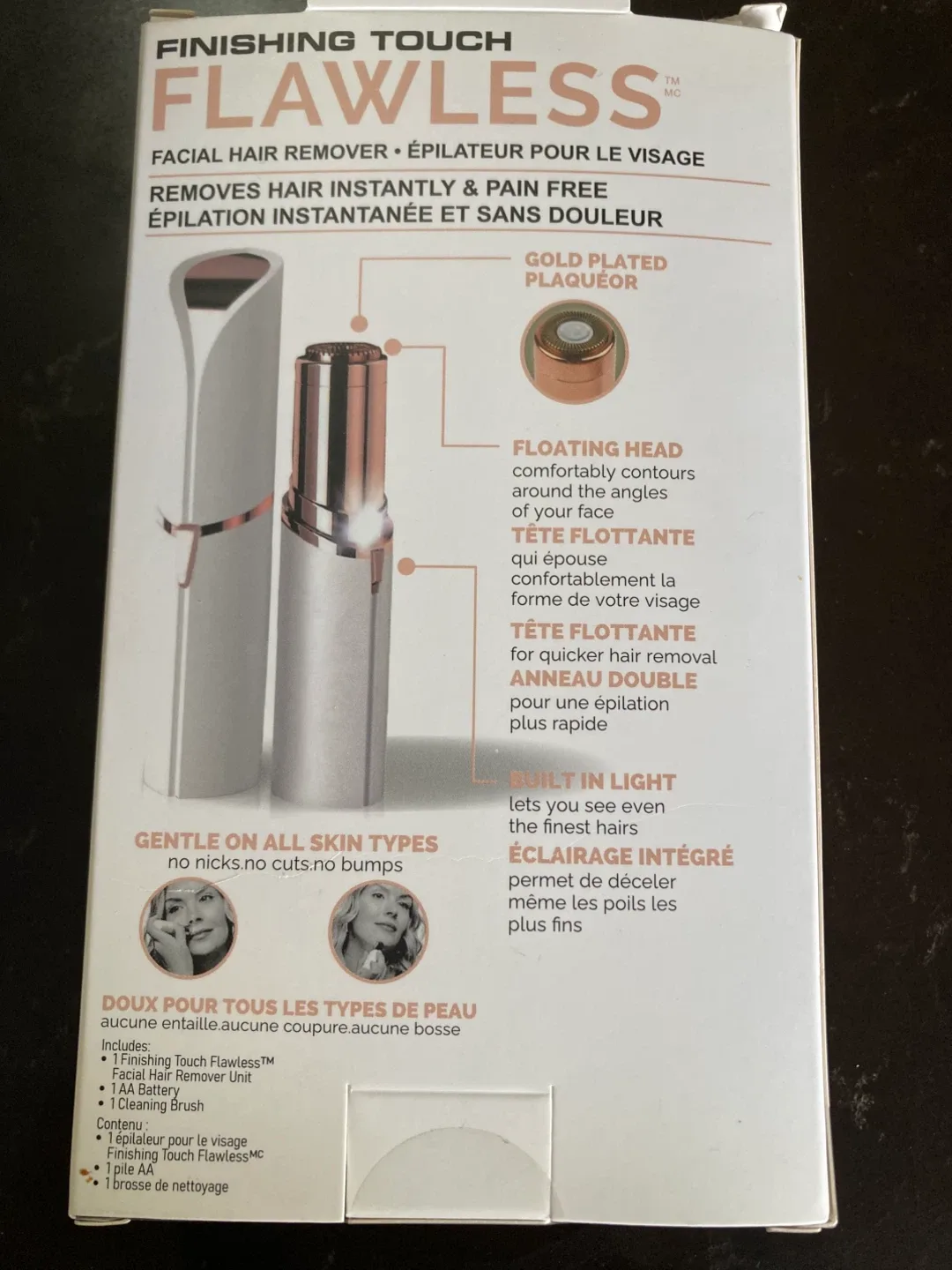 Finishing Touch Flawless Facial Hair Remover - New in Box! image indicator(2)