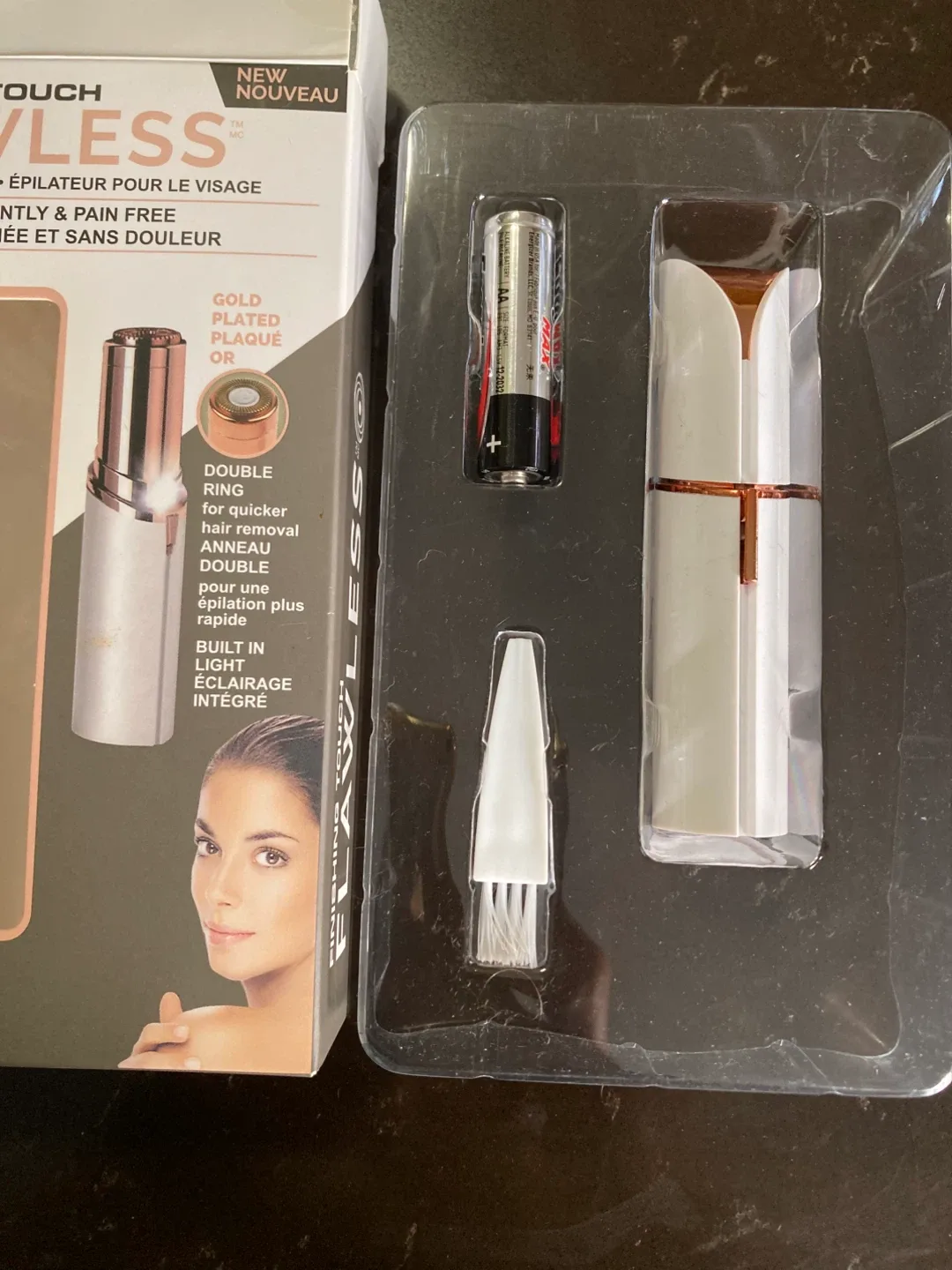 Finishing Touch Flawless Facial Hair Remover - New in Box! image indicator(3)