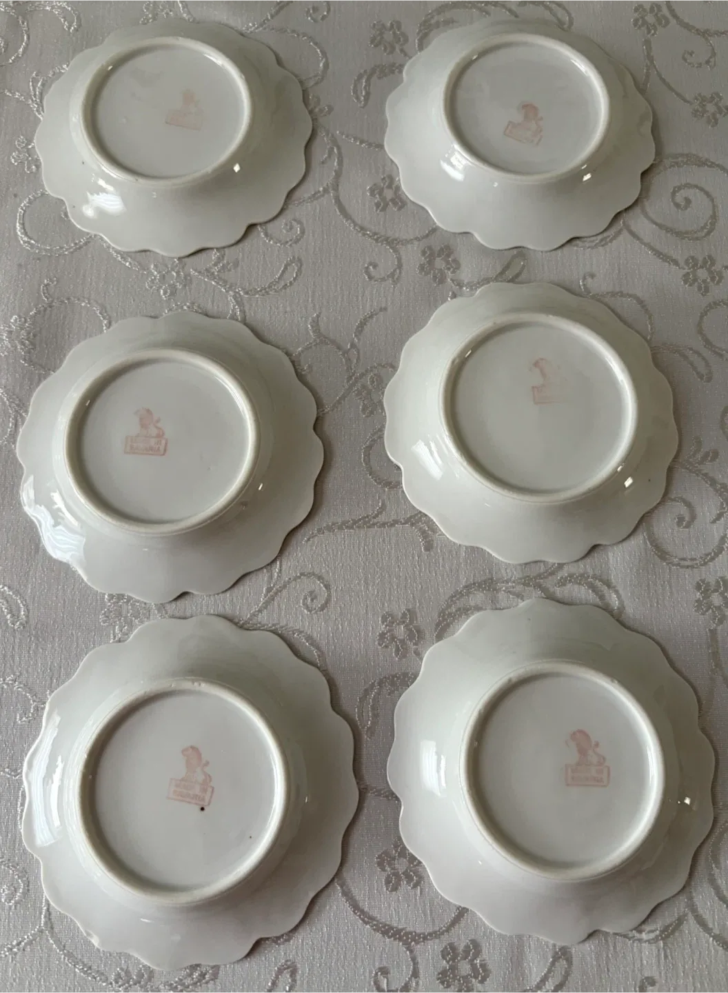 Antique Bavaria Floral Demitasse Cup & Saucer Set image indicator(6)