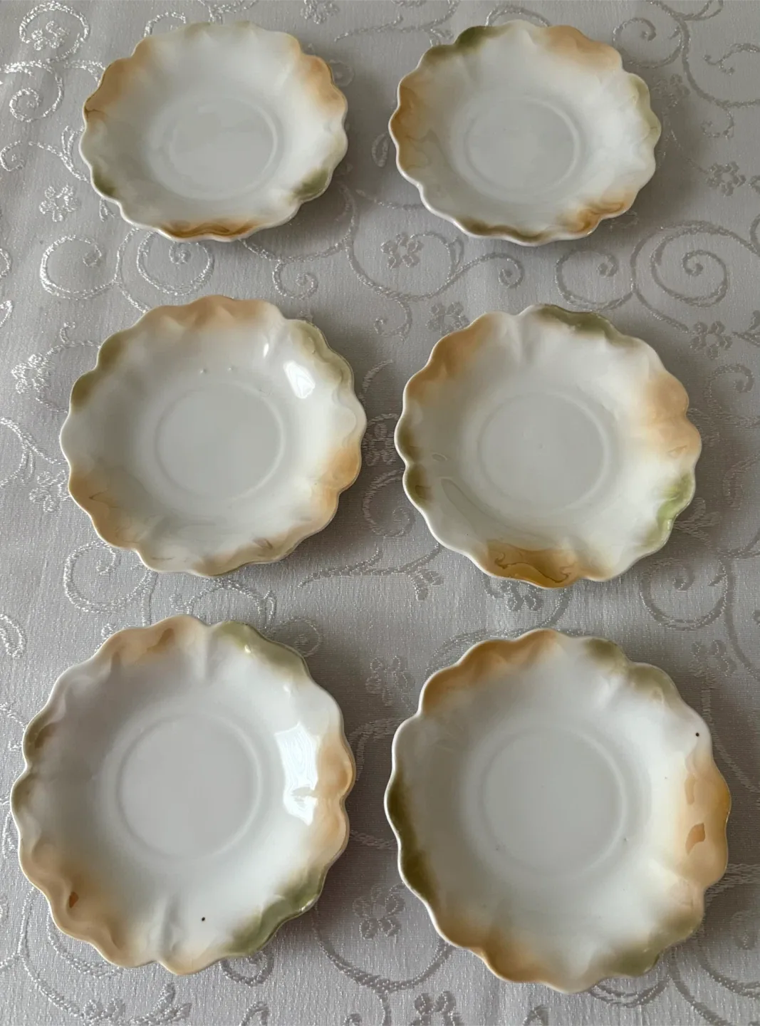 Antique Bavaria Floral Demitasse Cup & Saucer Set image indicator(5)