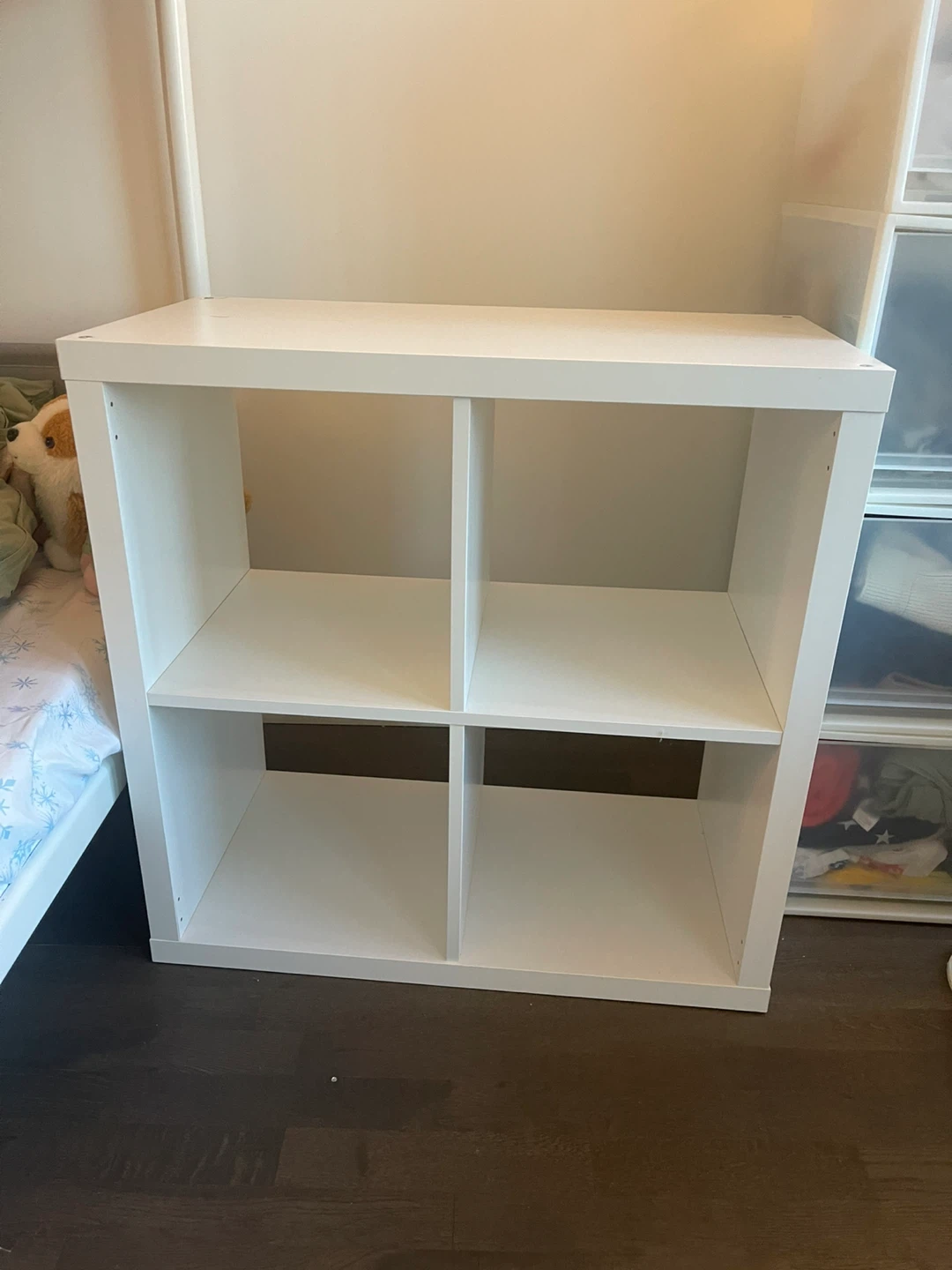 IKEA Kallax White Shelf Unit (2X2) - photo 2