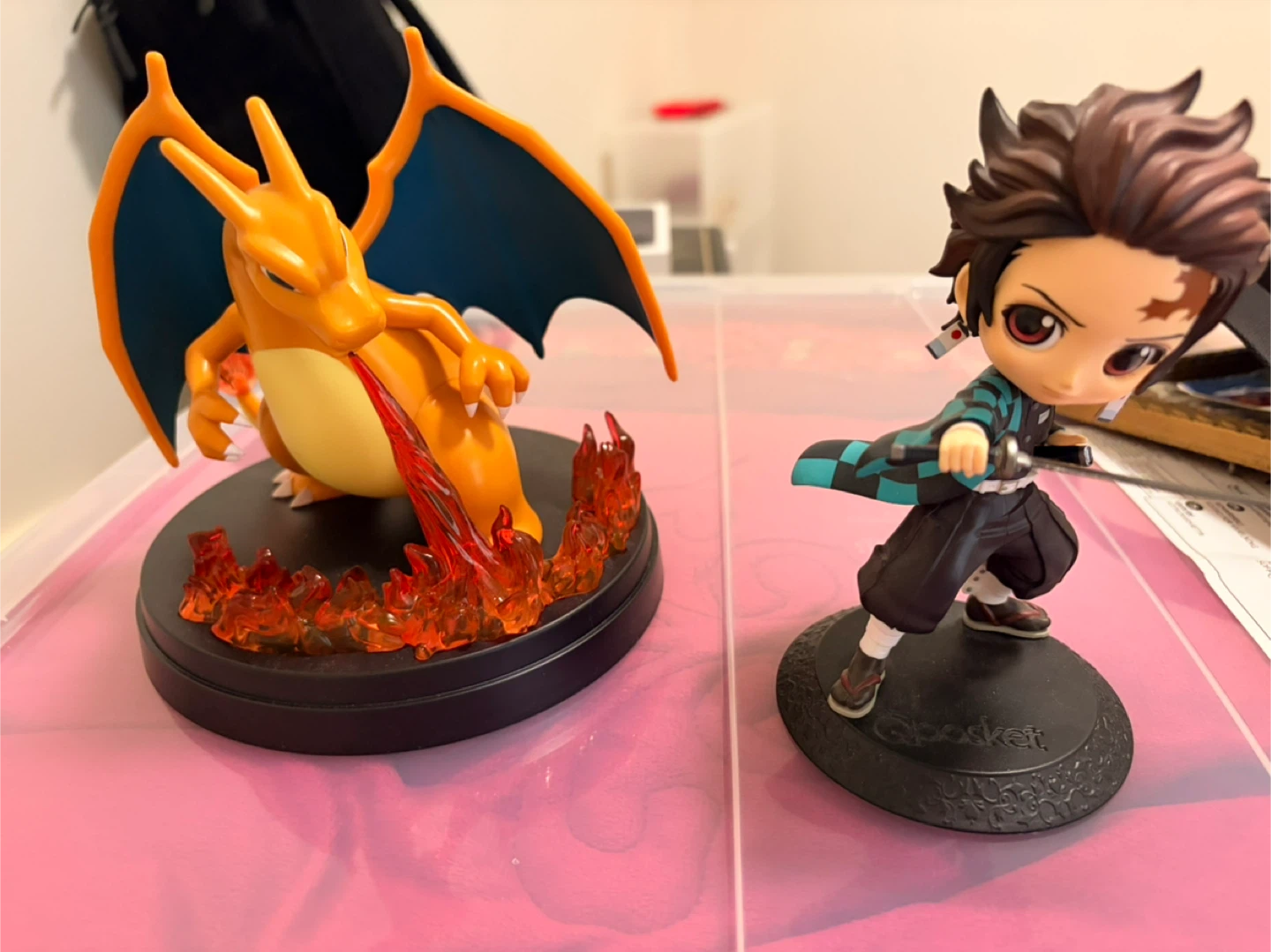 Charizard & Tanjiro Figure Set