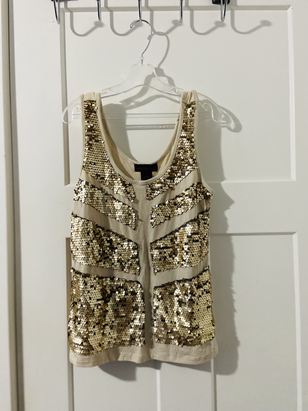 Sequin Tank Top - photo 2