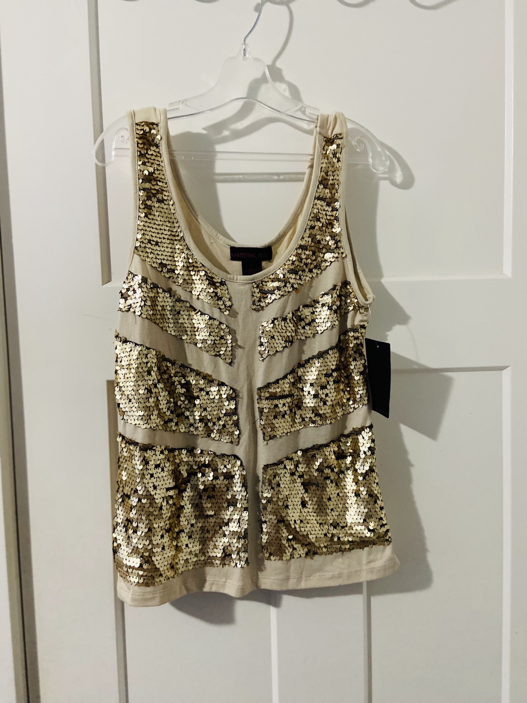 Sequin Tank Top