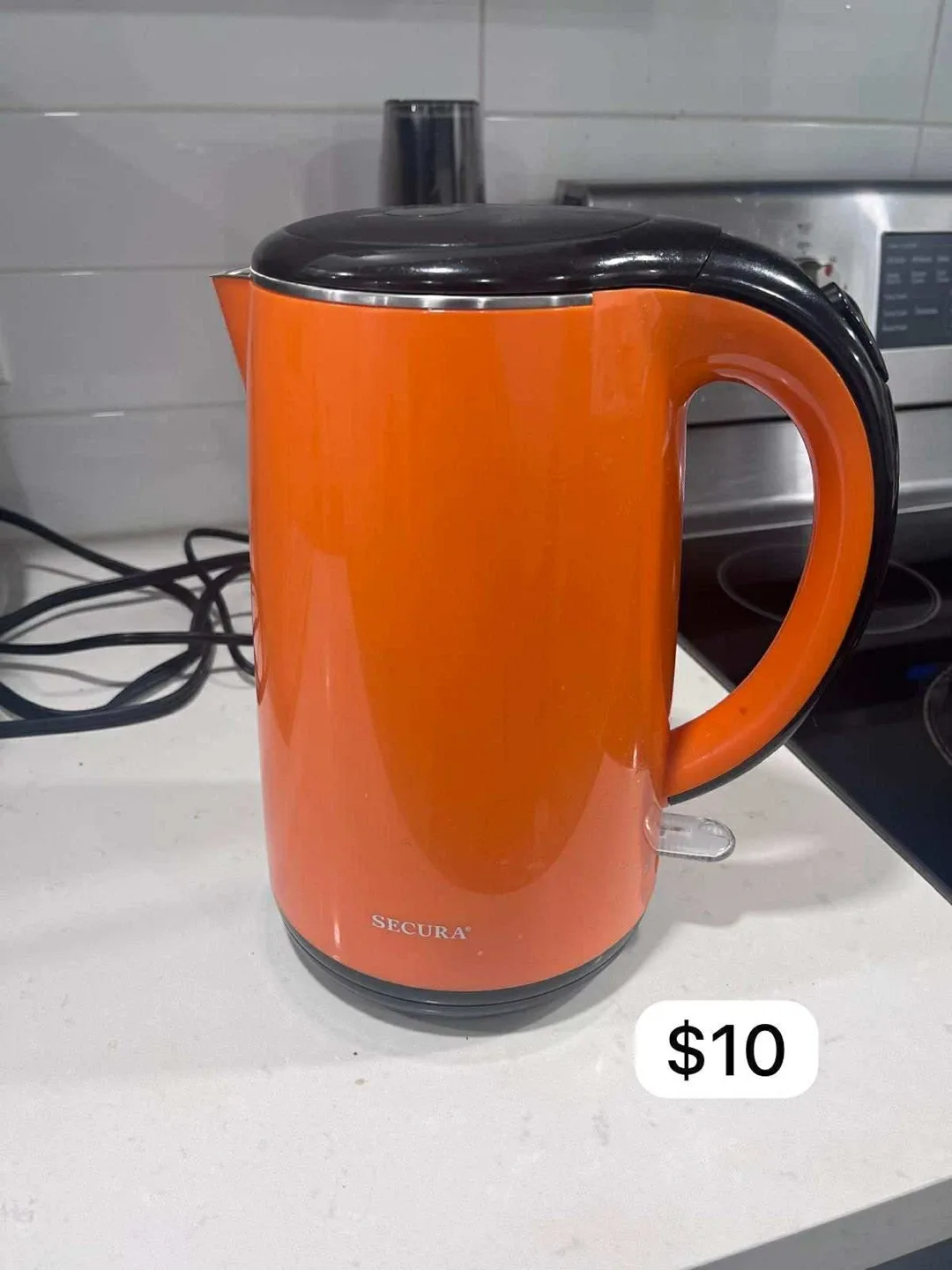 Secura Orange Electric Kettle image indicator(2)