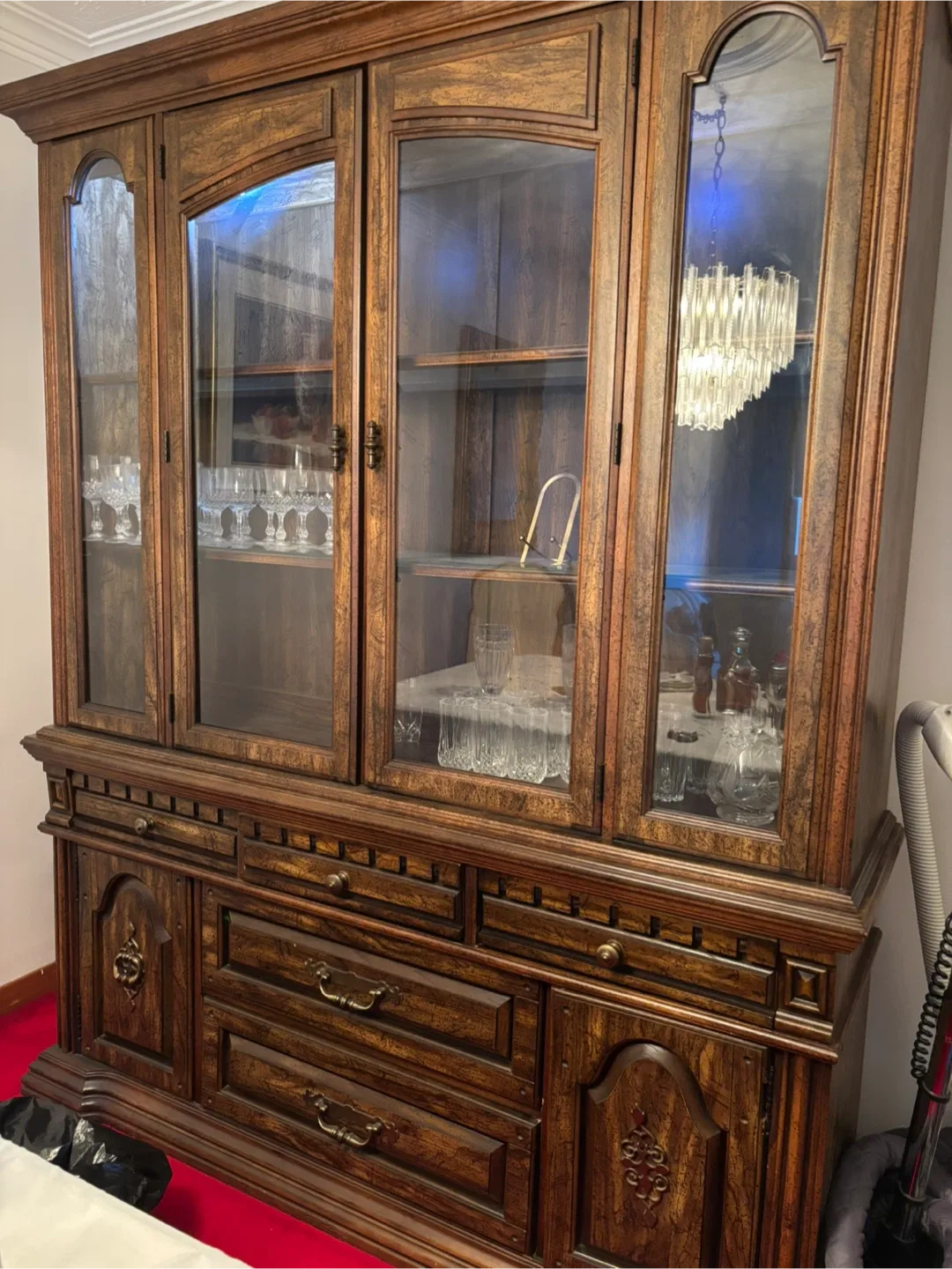 Wooden China Cabinet