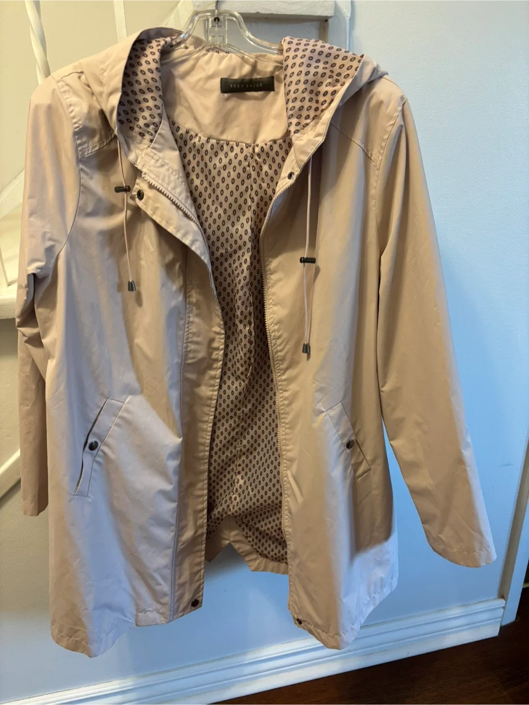 Suzy Sheir Rain Jacket - Pale Pink image indicator(2)