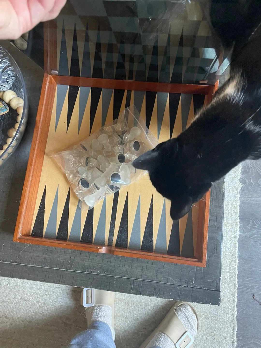 Chess/Checkers/Backgammon Game Set image indicator(2)