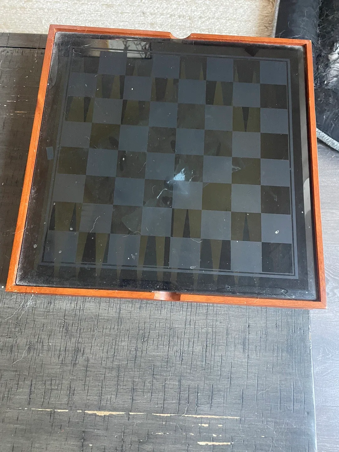 Chess/Checkers/Backgammon Game Set