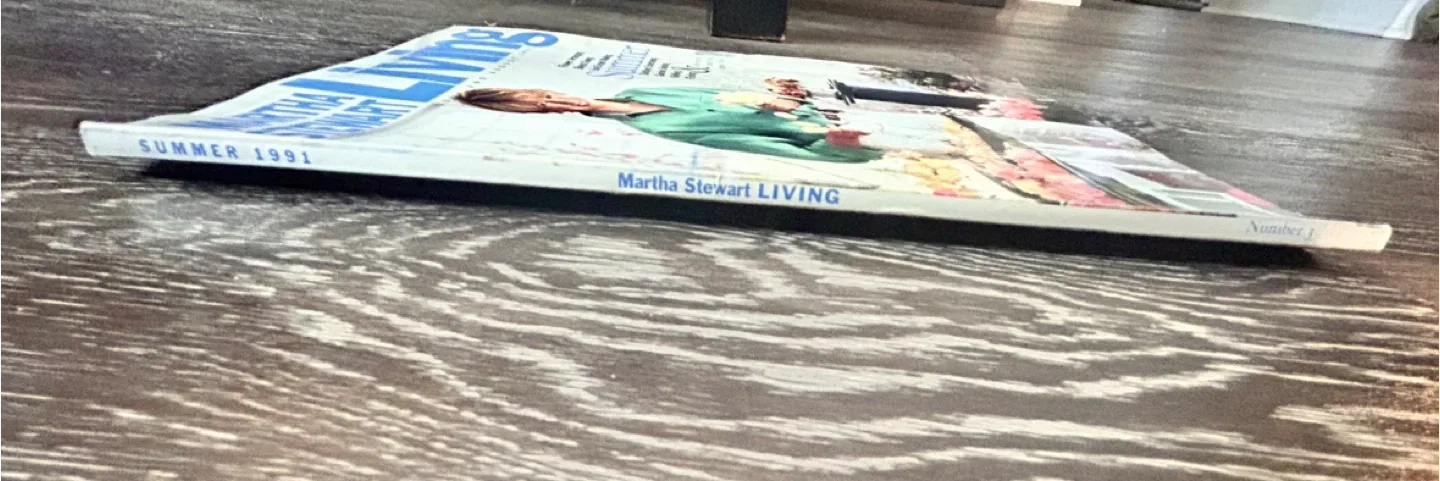 Rare Martha Stewart Living Magazines - 1991 image indicator(7)