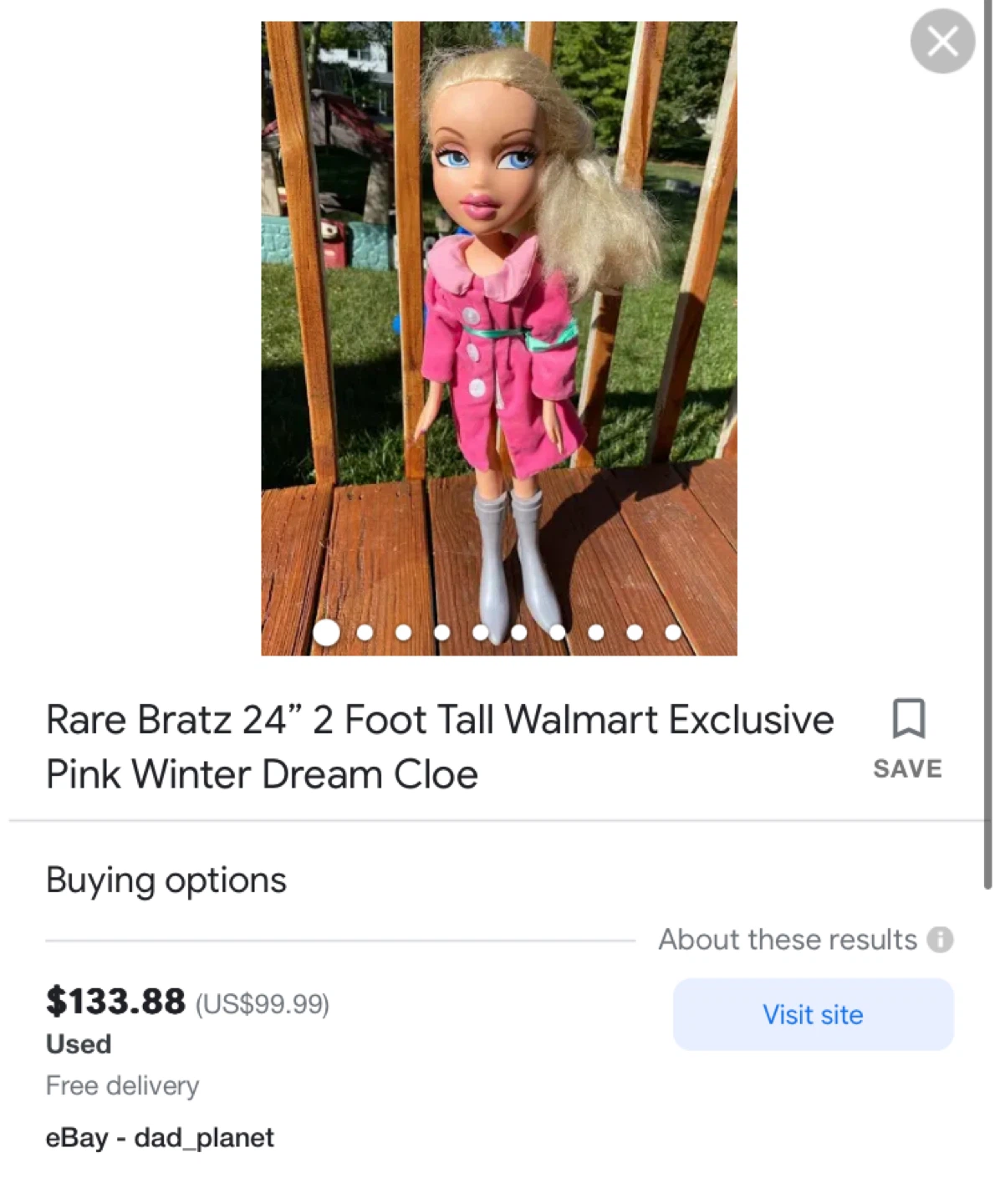 Rare Bratz 24” 2 Foot Tall Blonde Doll 2003 - photo 4