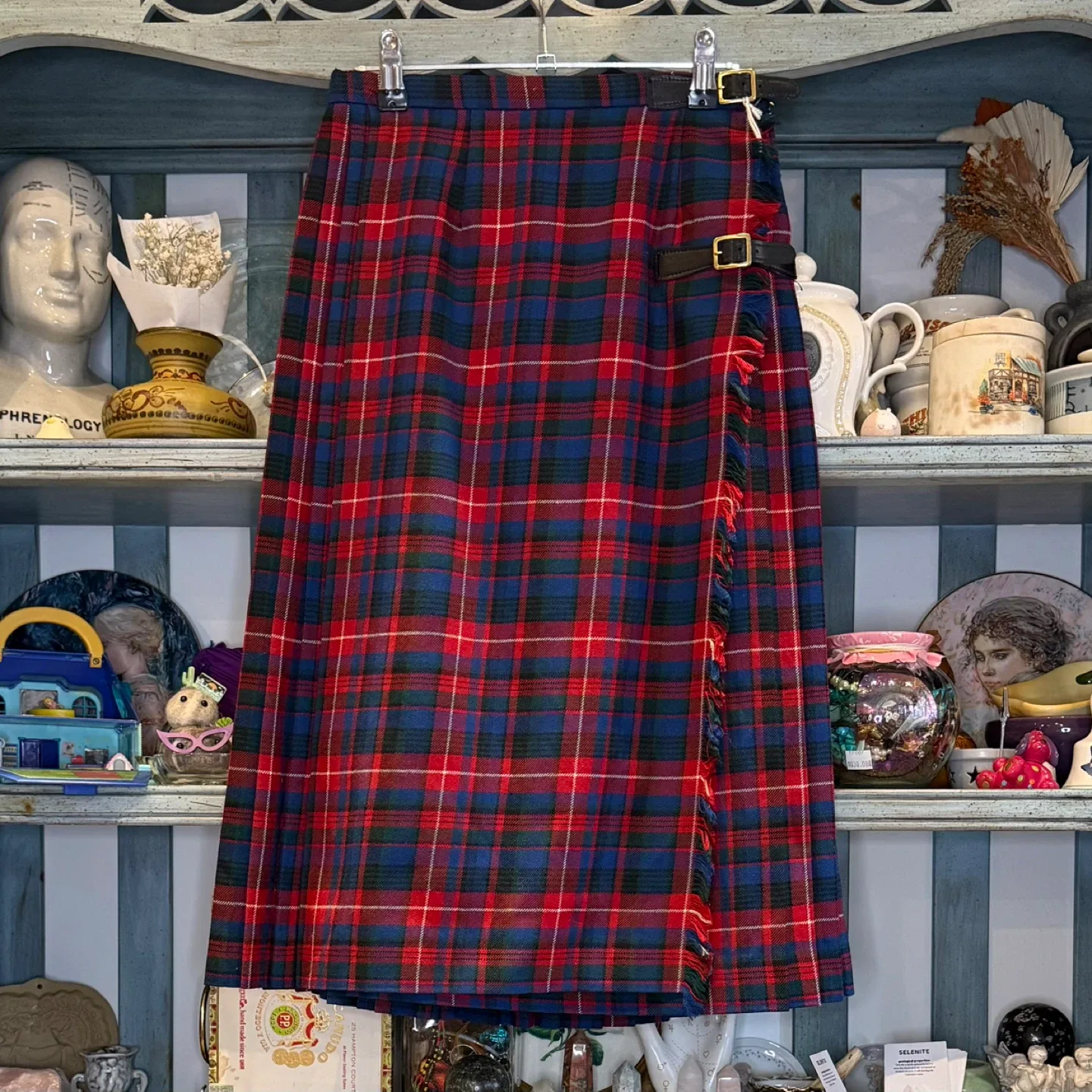 Gaytown Plaid Kilt Skirt