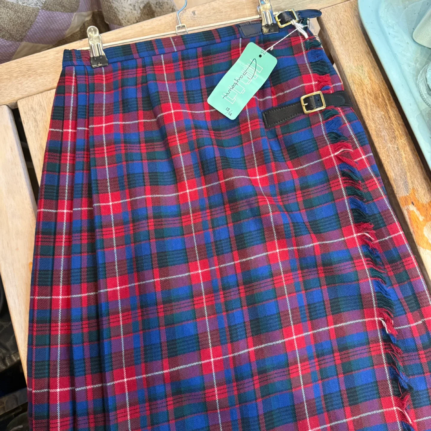 Gaytown Plaid Kilt Skirt image indicator(3)