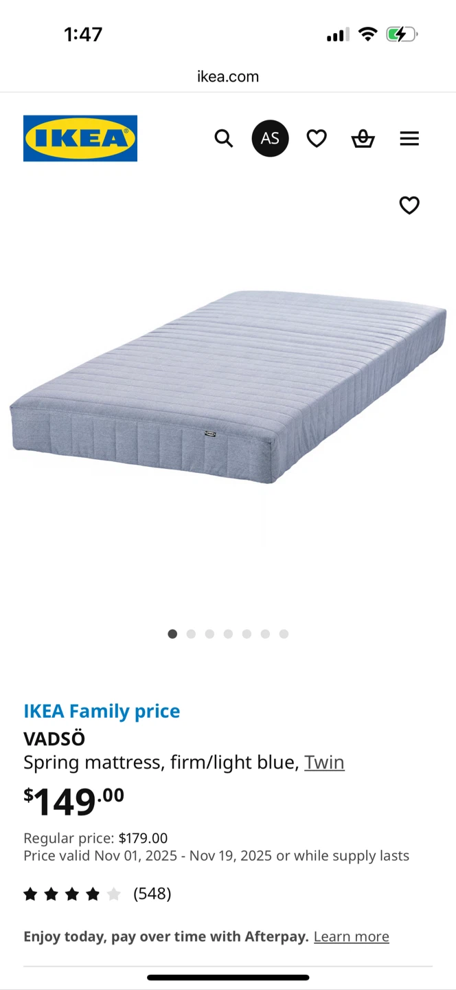 IKEA Neiden Twin Bed Frame + Duvet + Sheets - photo 4